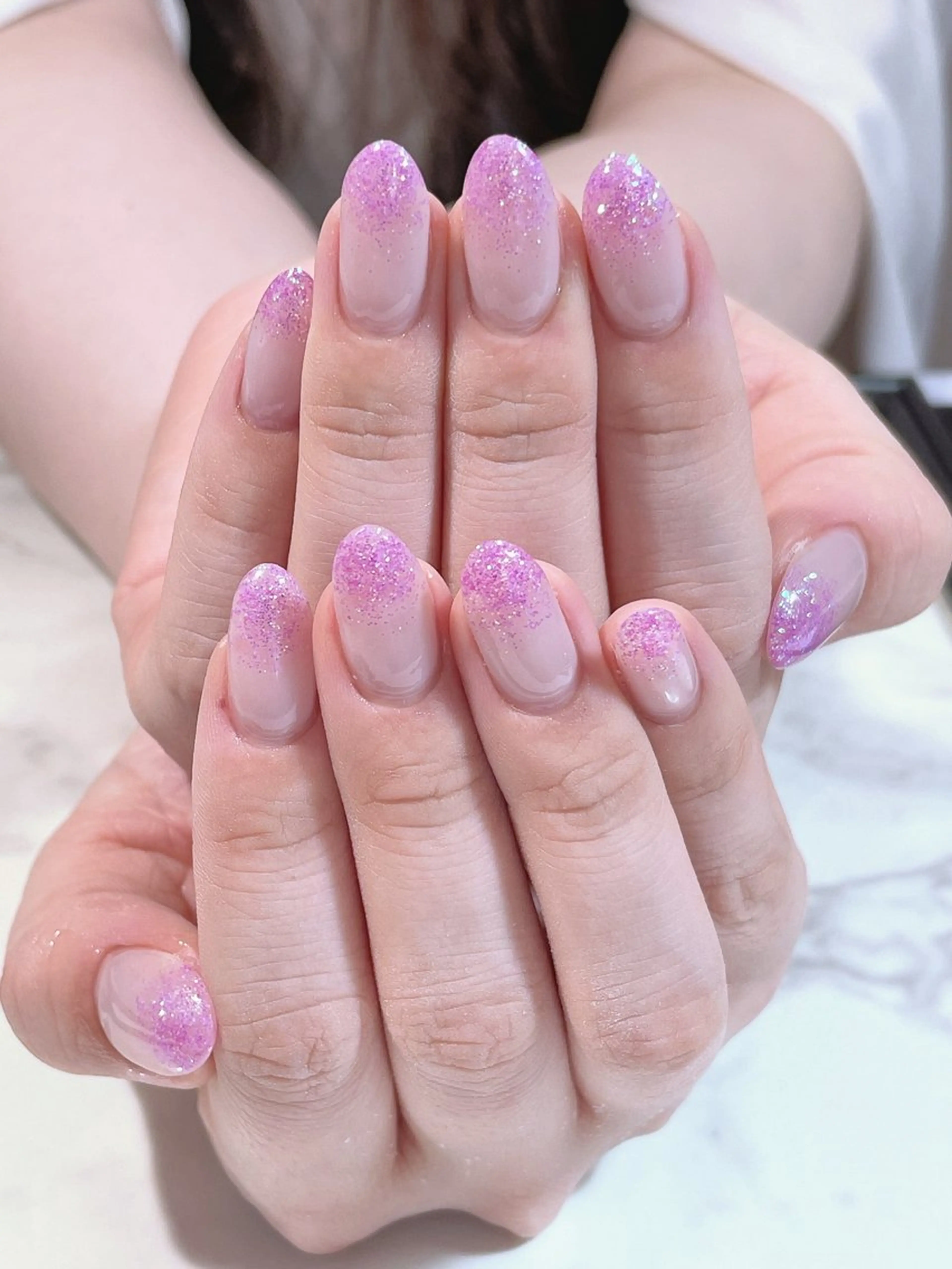 【オフ無】ジェルグラデーションの写真