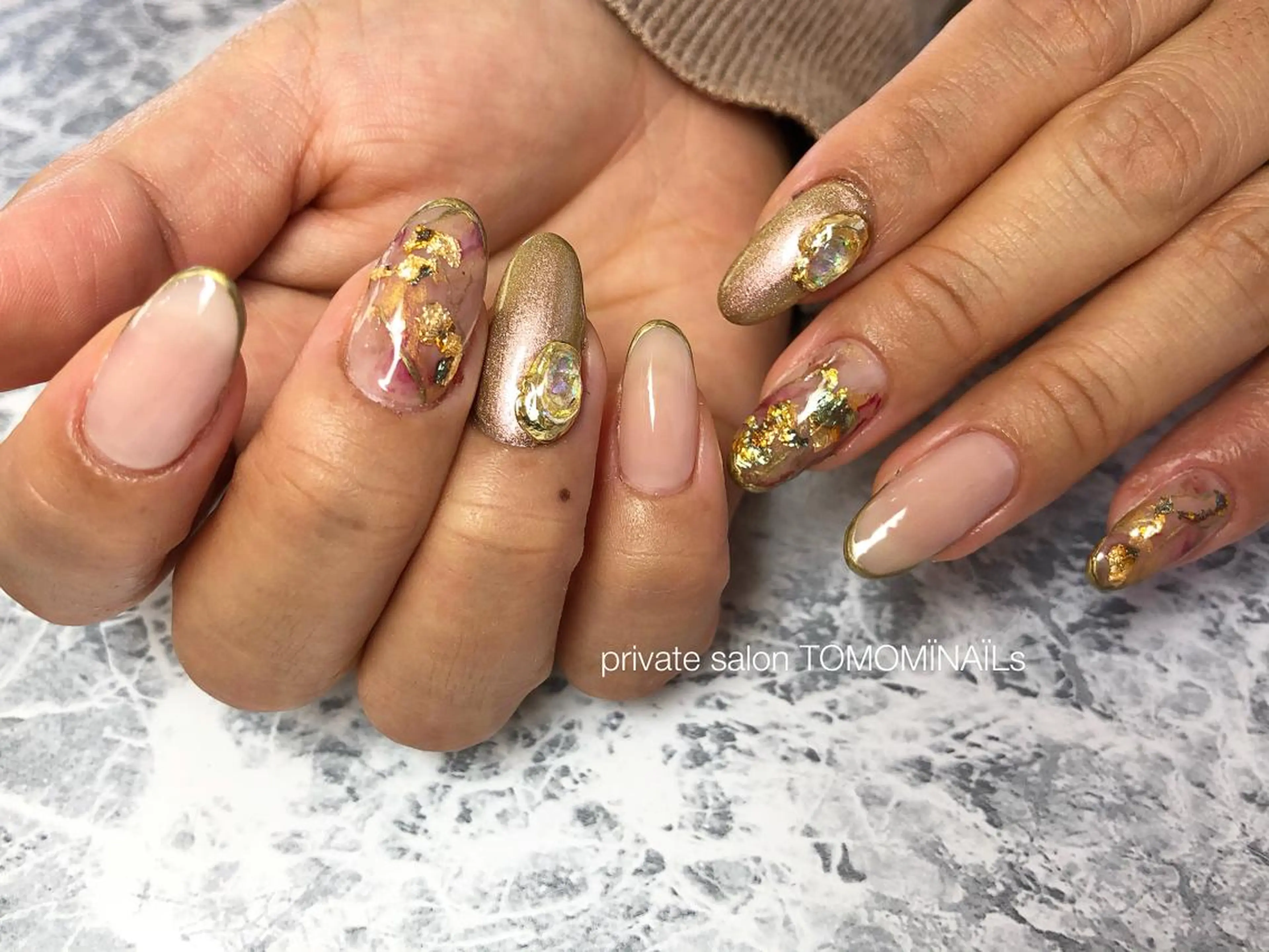 ネイル private salon TOMOMINAILs所属・TOMOMI NAILsのネイルデザイン