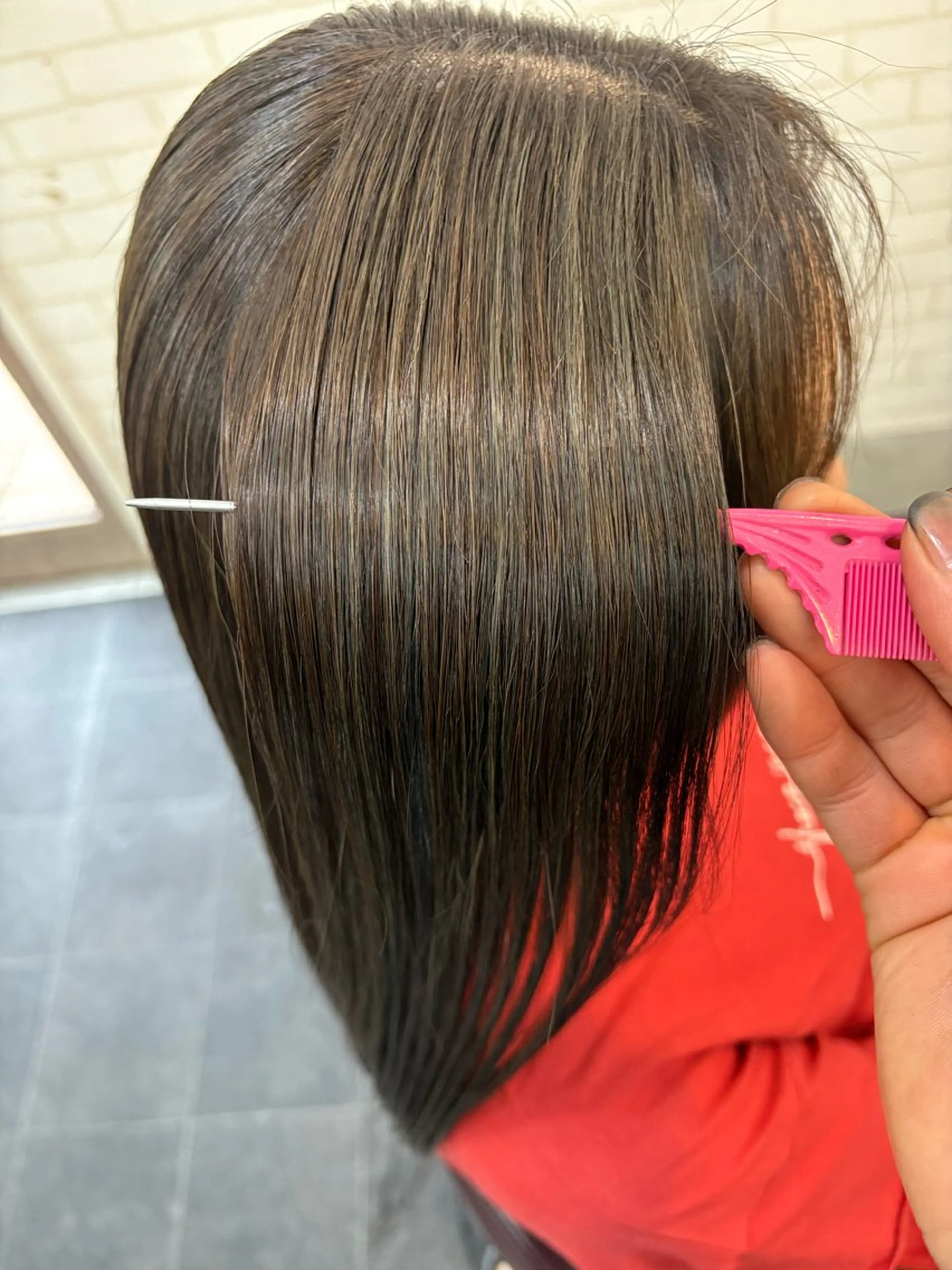 カラー ハイライトカラー カット ヘアカラー トリートメント 米本 匠のヘアスタイル