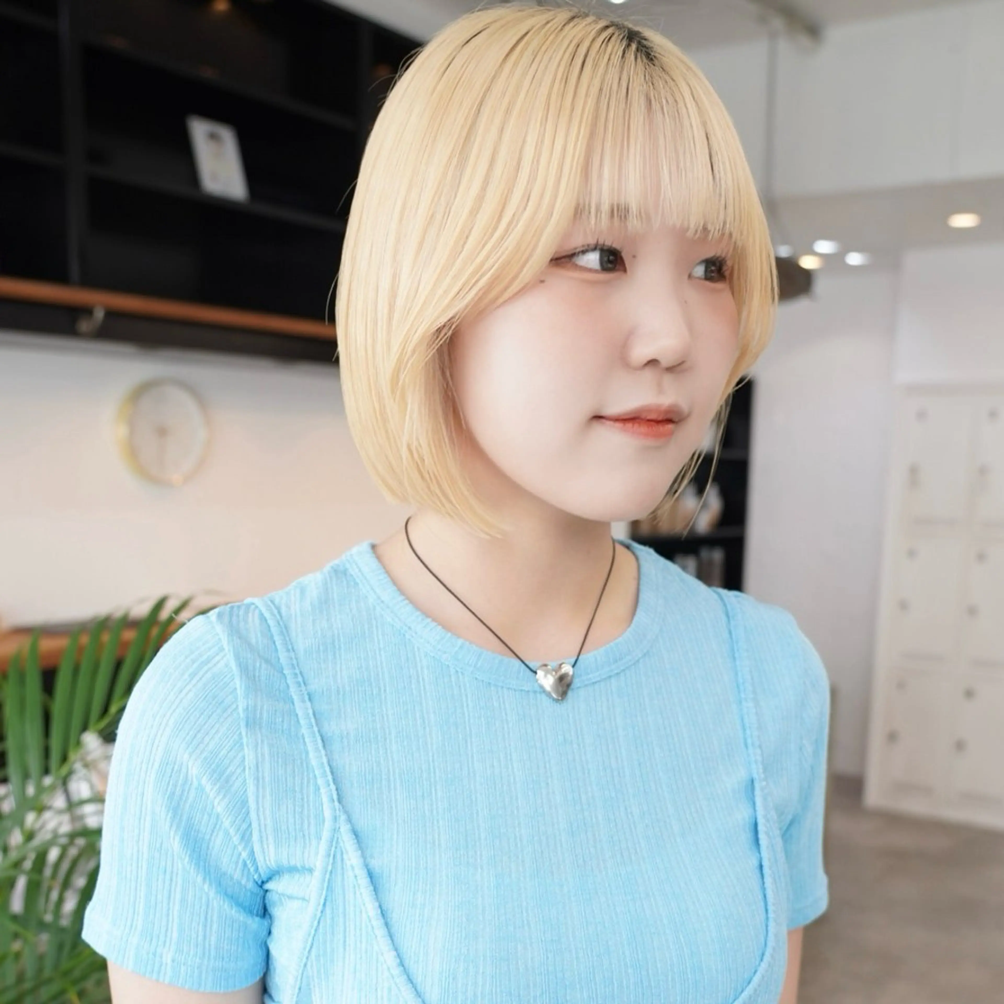 ミディアム カット トリートメント i.+FERiCIA.所属・ボブ／アンニュイ 🌷しだひめな🌷のヘアスタイル