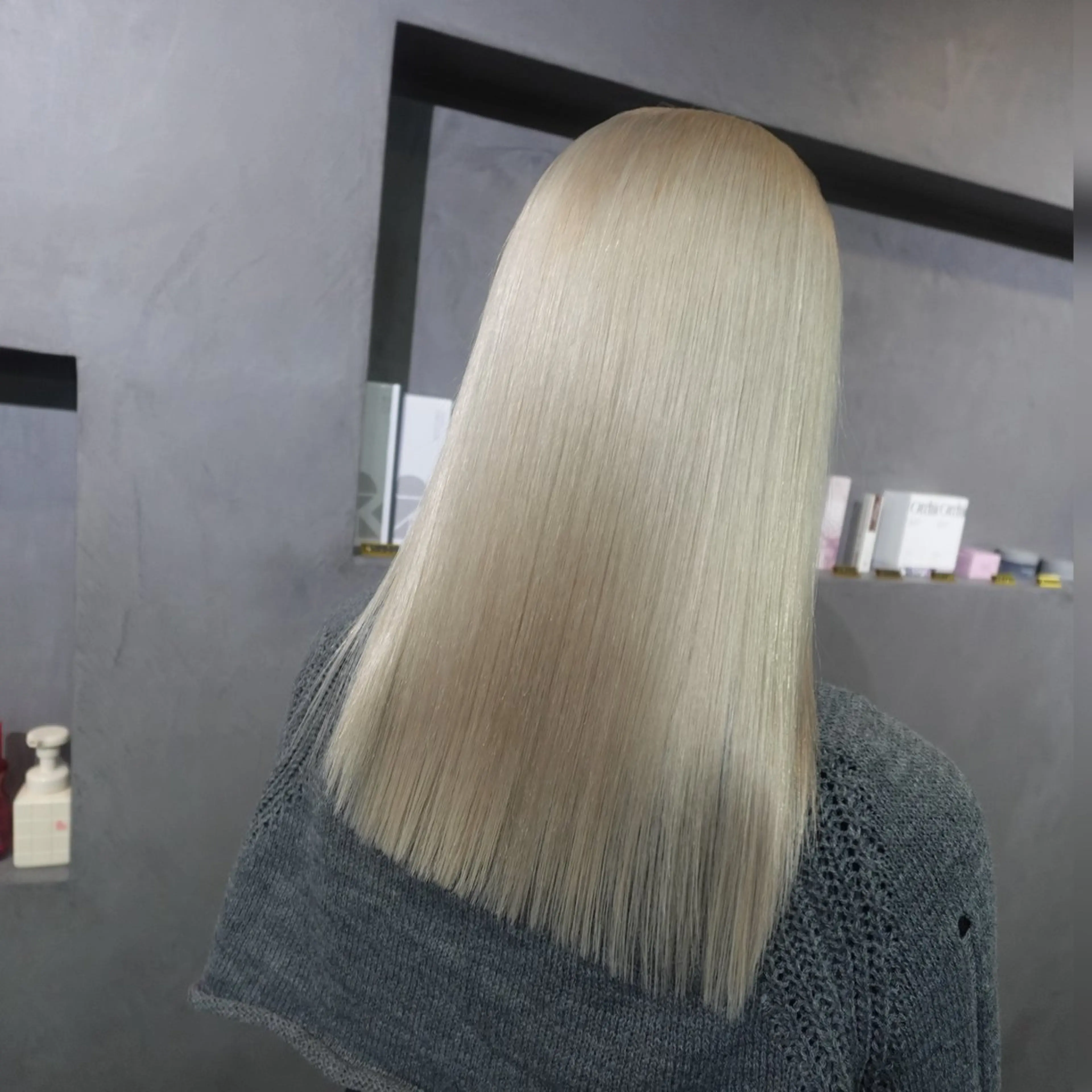 セミロング カラー ヘアカラー トリートメント ヘアセット 似合わせカットカラー ⭐️代表⭐️のヘアスタイル