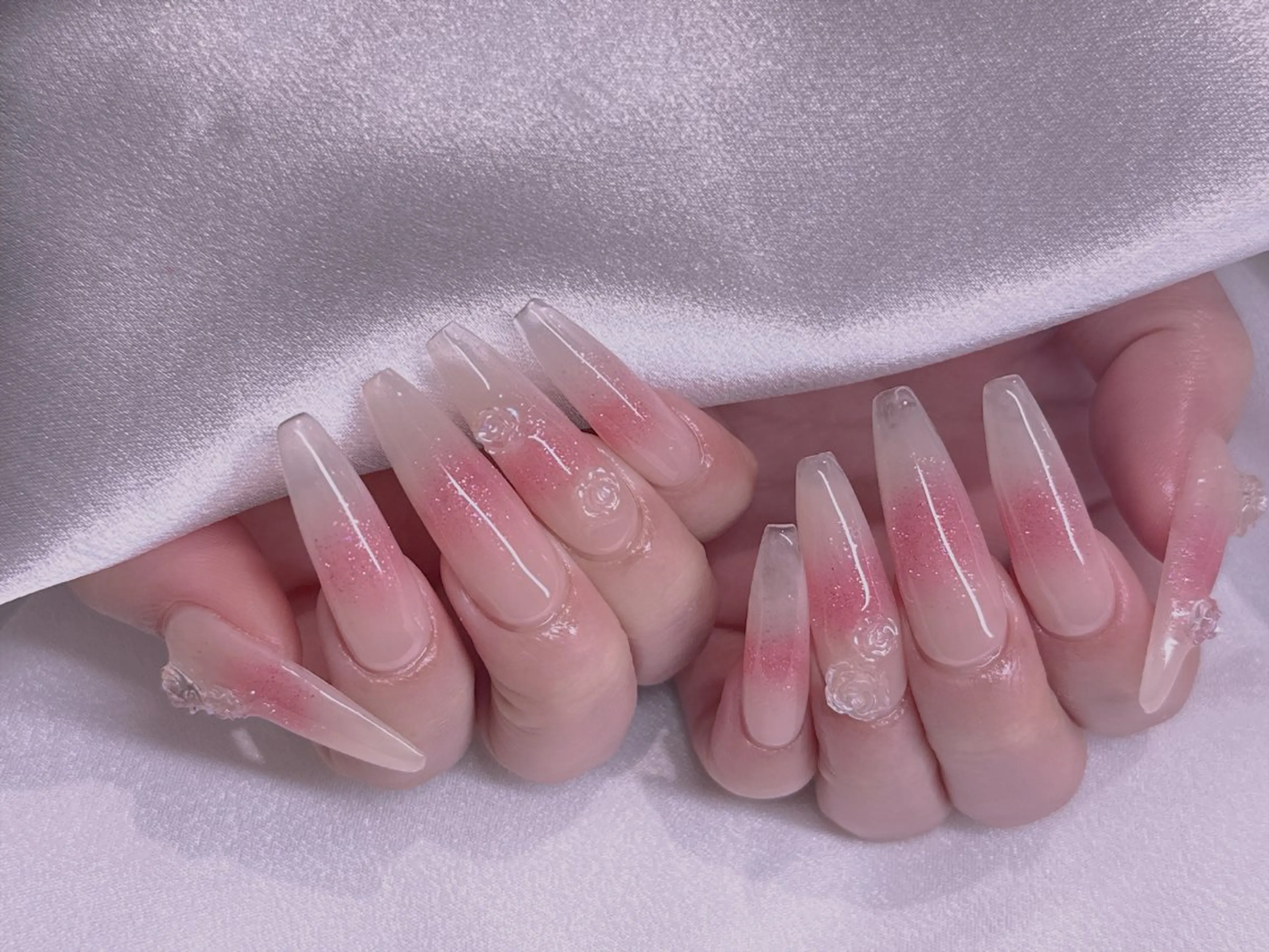 ネイル ハンドネイル 長さだし専門店 M2　rikaのネイルデザイン