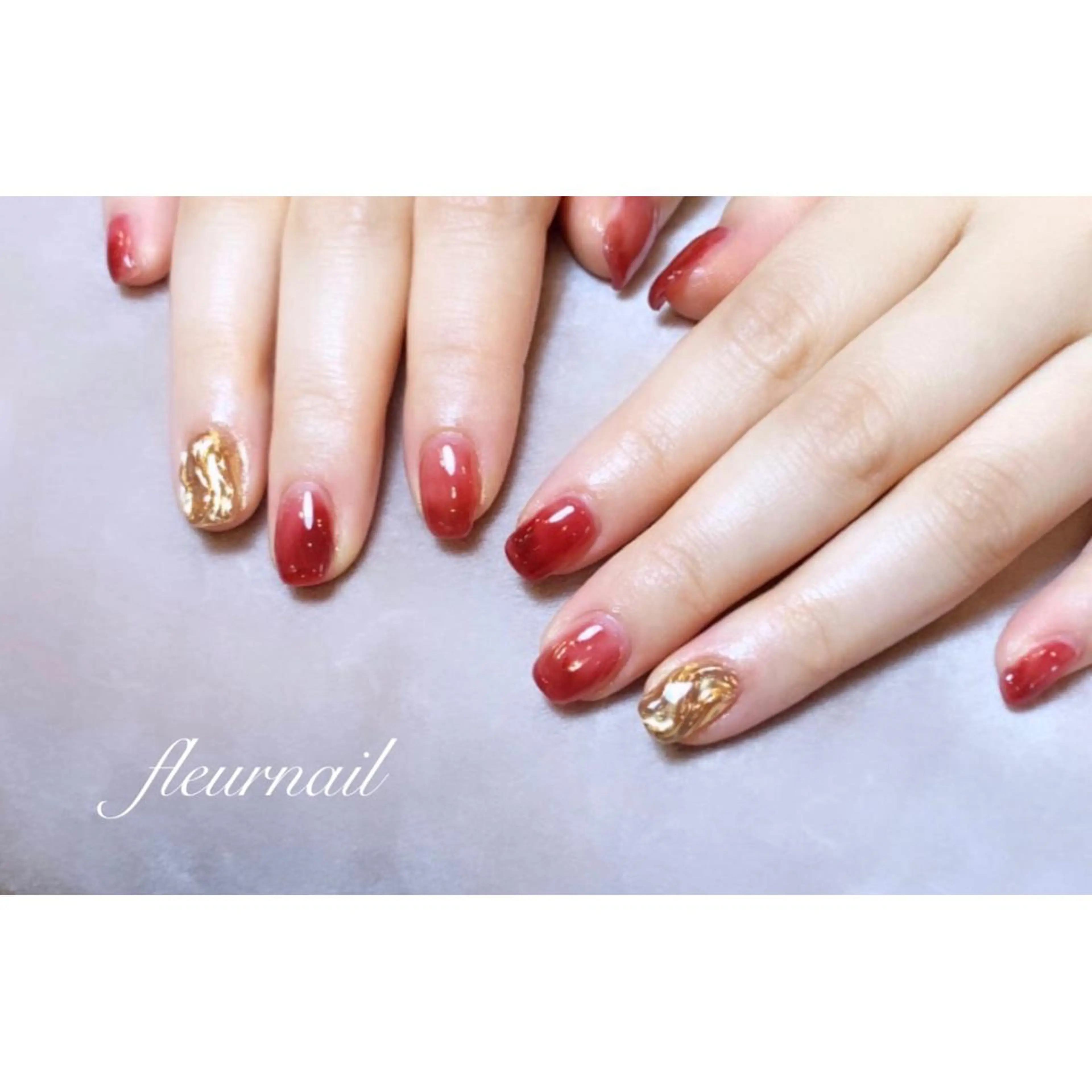 ネイル 【パラジェル登録サロン】nail pollen所属・fleurnail miuraのネイルデザイン