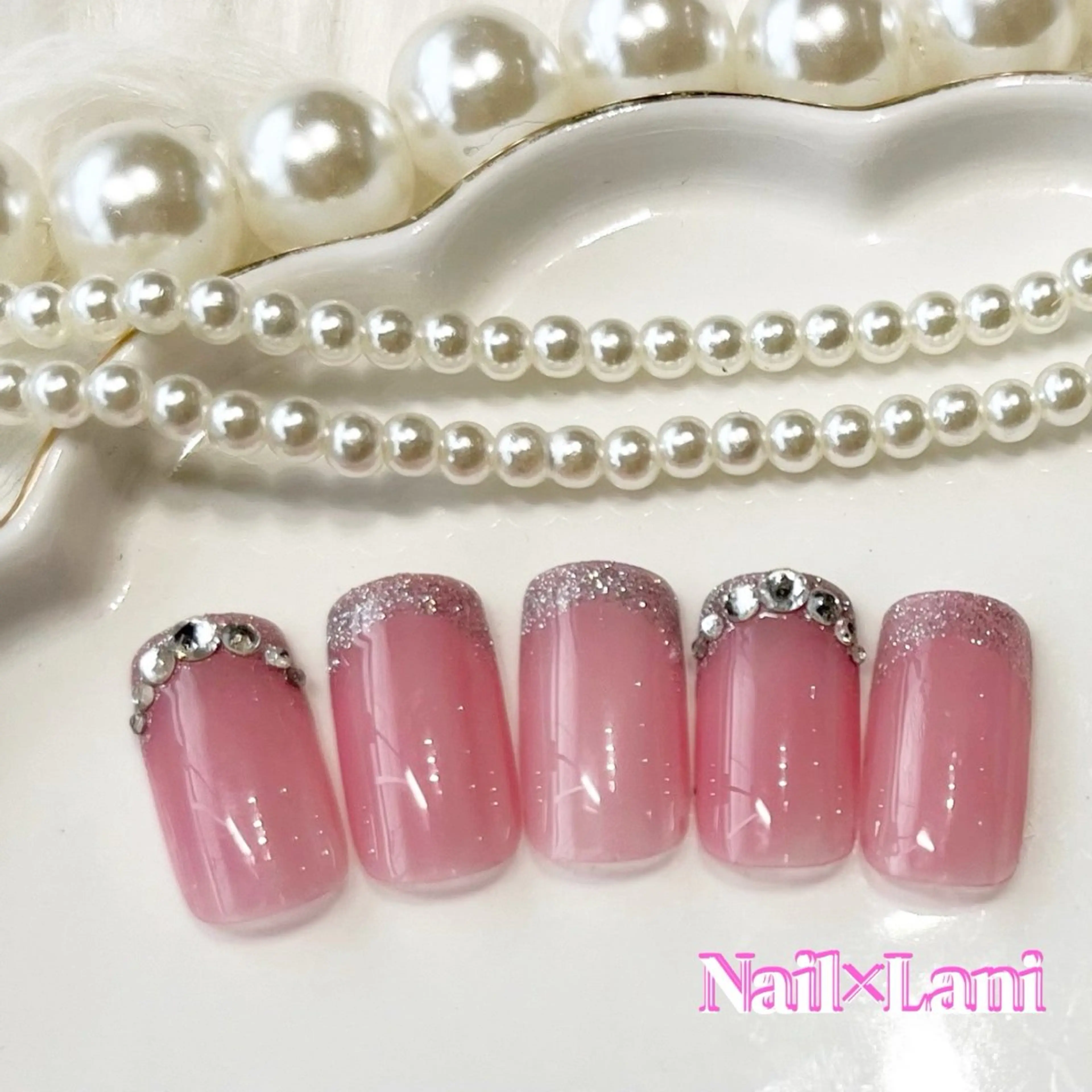 ネイル フットネイル ジェルネイル マグネットネイル パラジェル 松宮 理歩のネイルデザイン