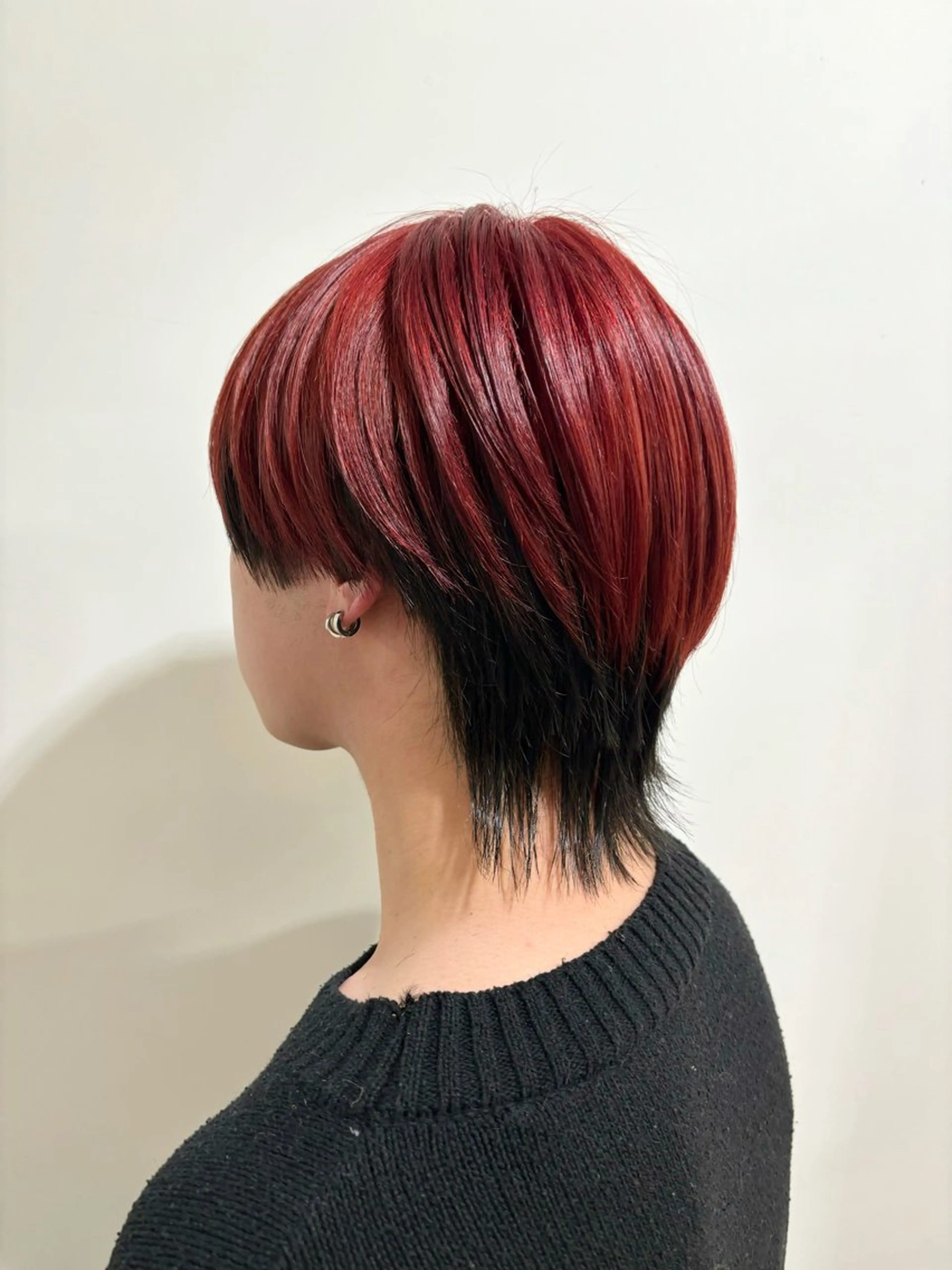 ショート カラー たなか もえなのヘアスタイル