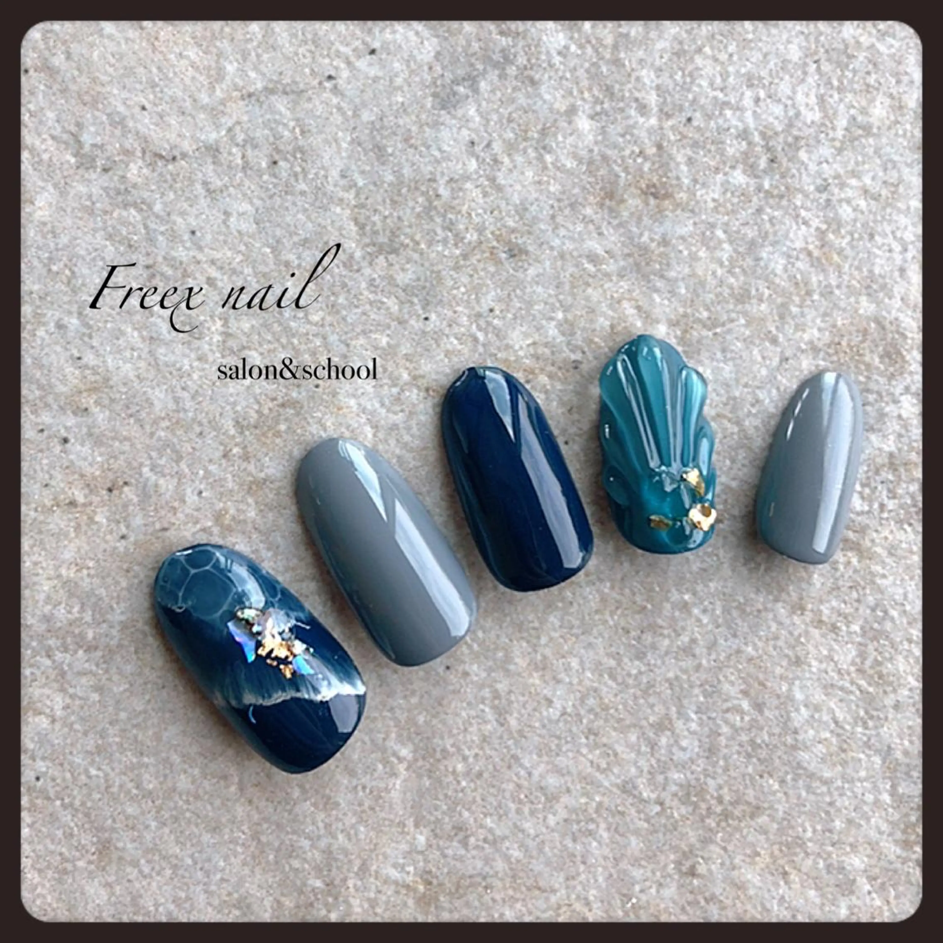 ネイル Freex nail所属・freex nail /ニュアンス/個性派のネイルデザイン