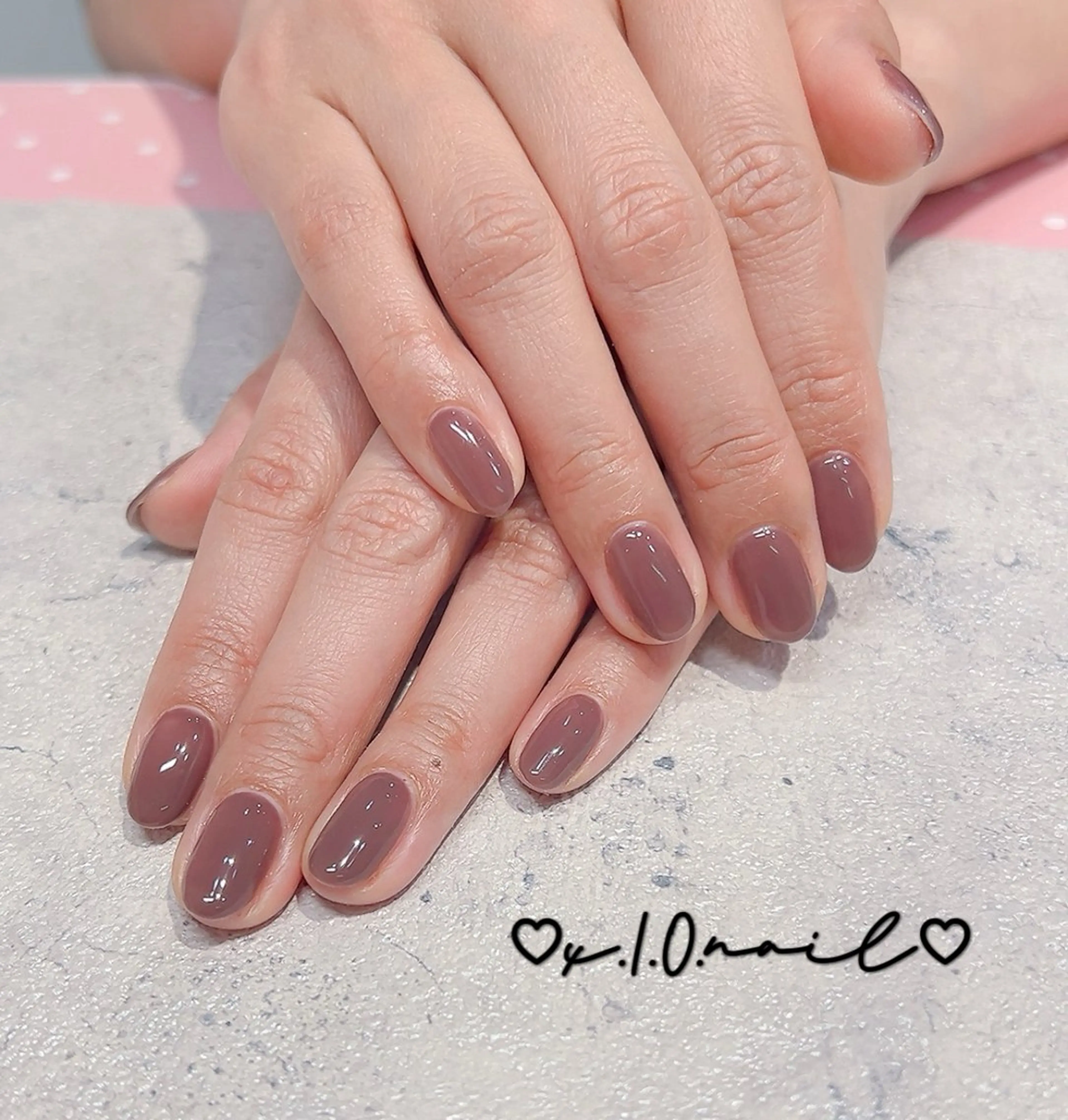 ネイル ワンカラーネイル ハンドネイル x.1.0.nail ♡Cのネイルデザイン