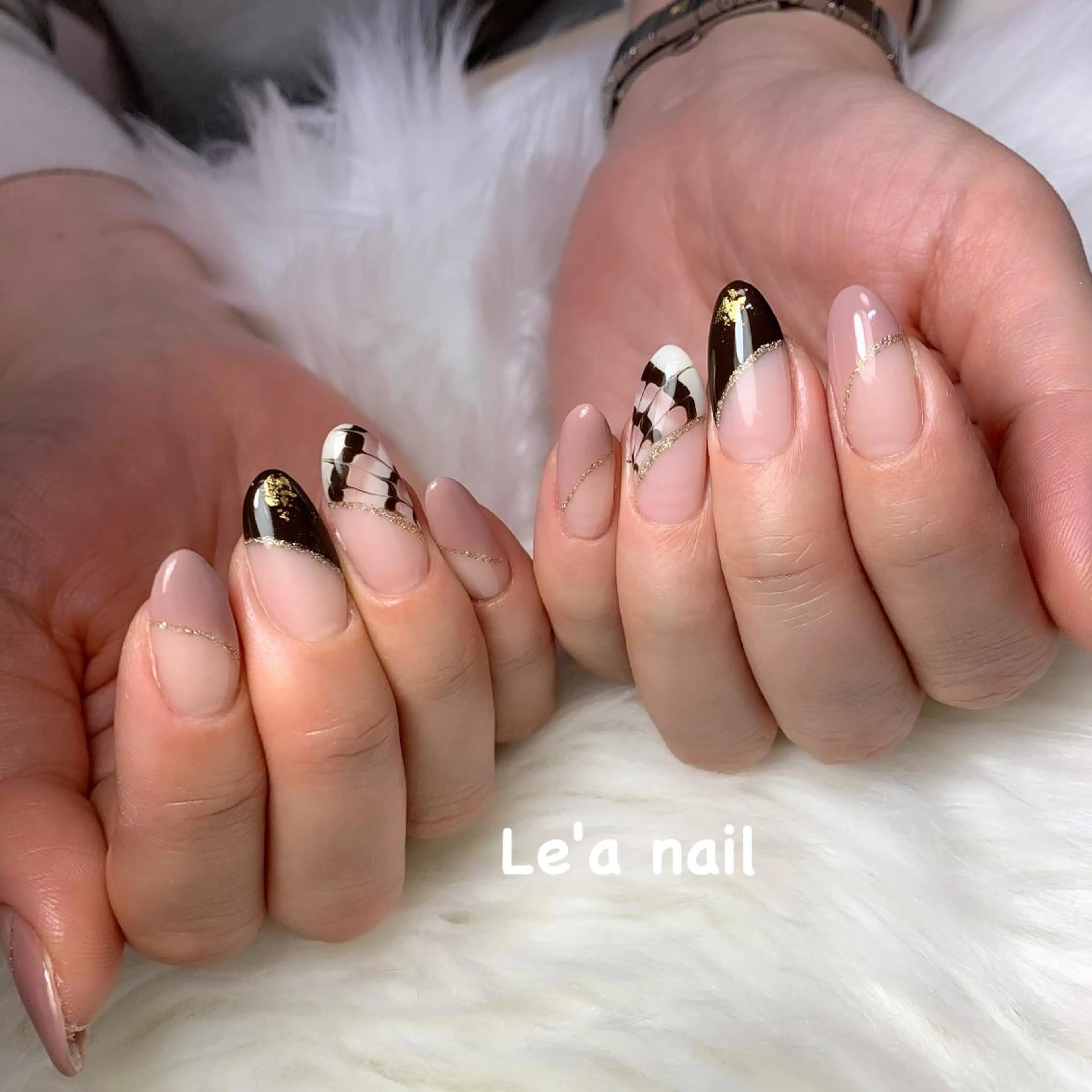 ネイル 'mm所属・'mm  (ミリ) ＭＡＮＡＭＩのネイルデザイン