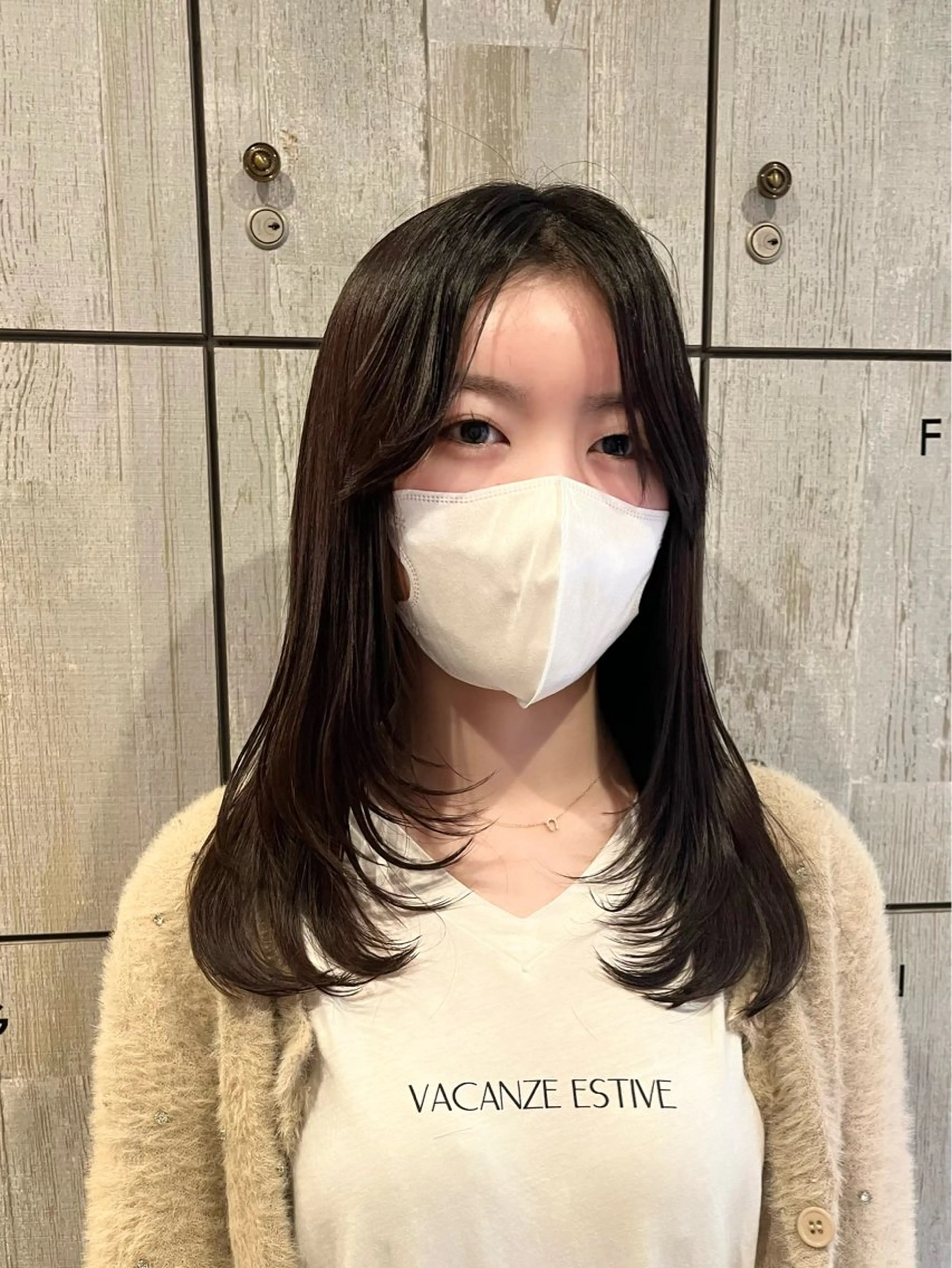 セミロング フルールドソレイユ所属・♡ナナコ♡ レイヤー/艶髪のヘアスタイル