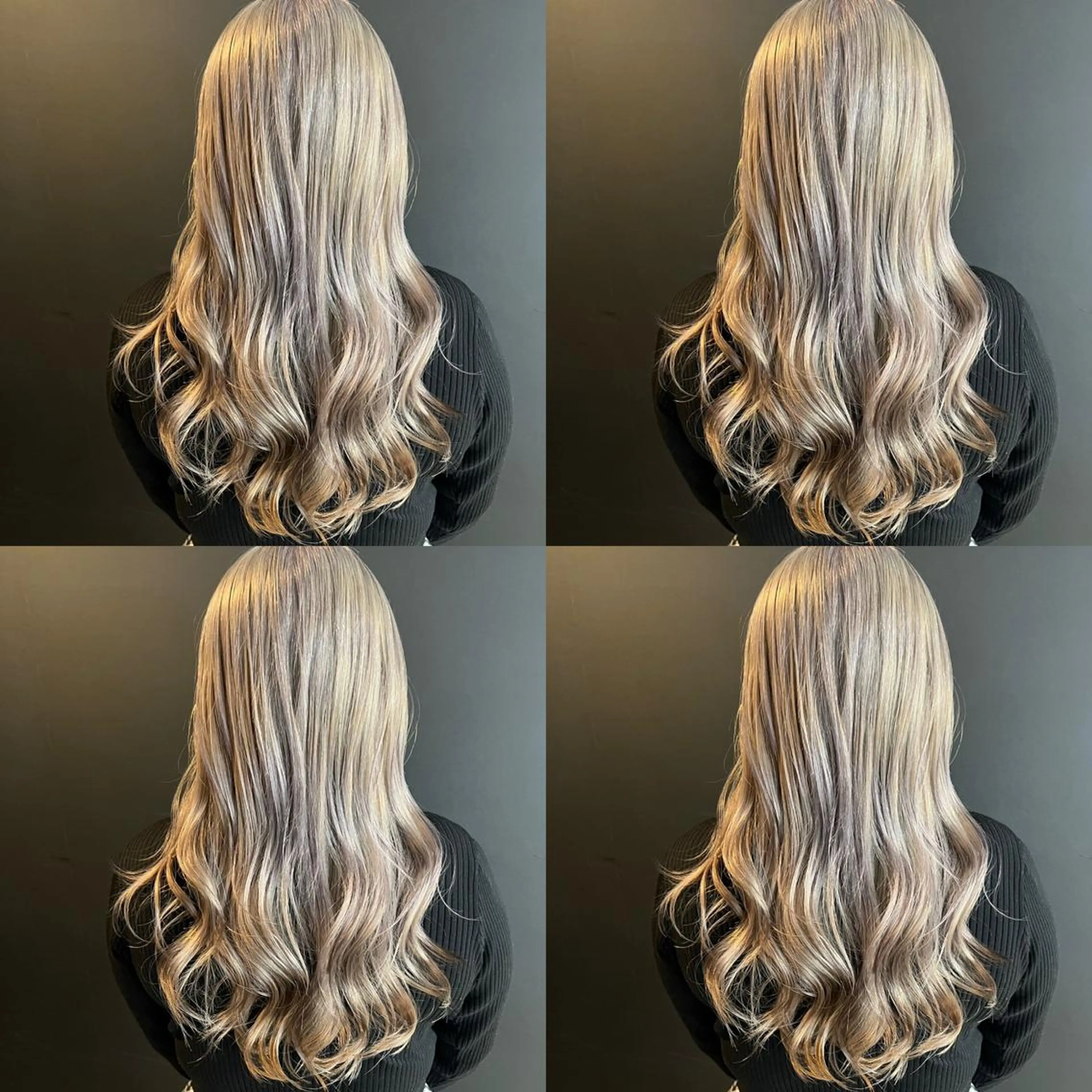 セミロング カラー ヘアカラー トリートメント ✨髪質改善✖︎韓国 レイヤー✨ナカムラのヘアスタイル