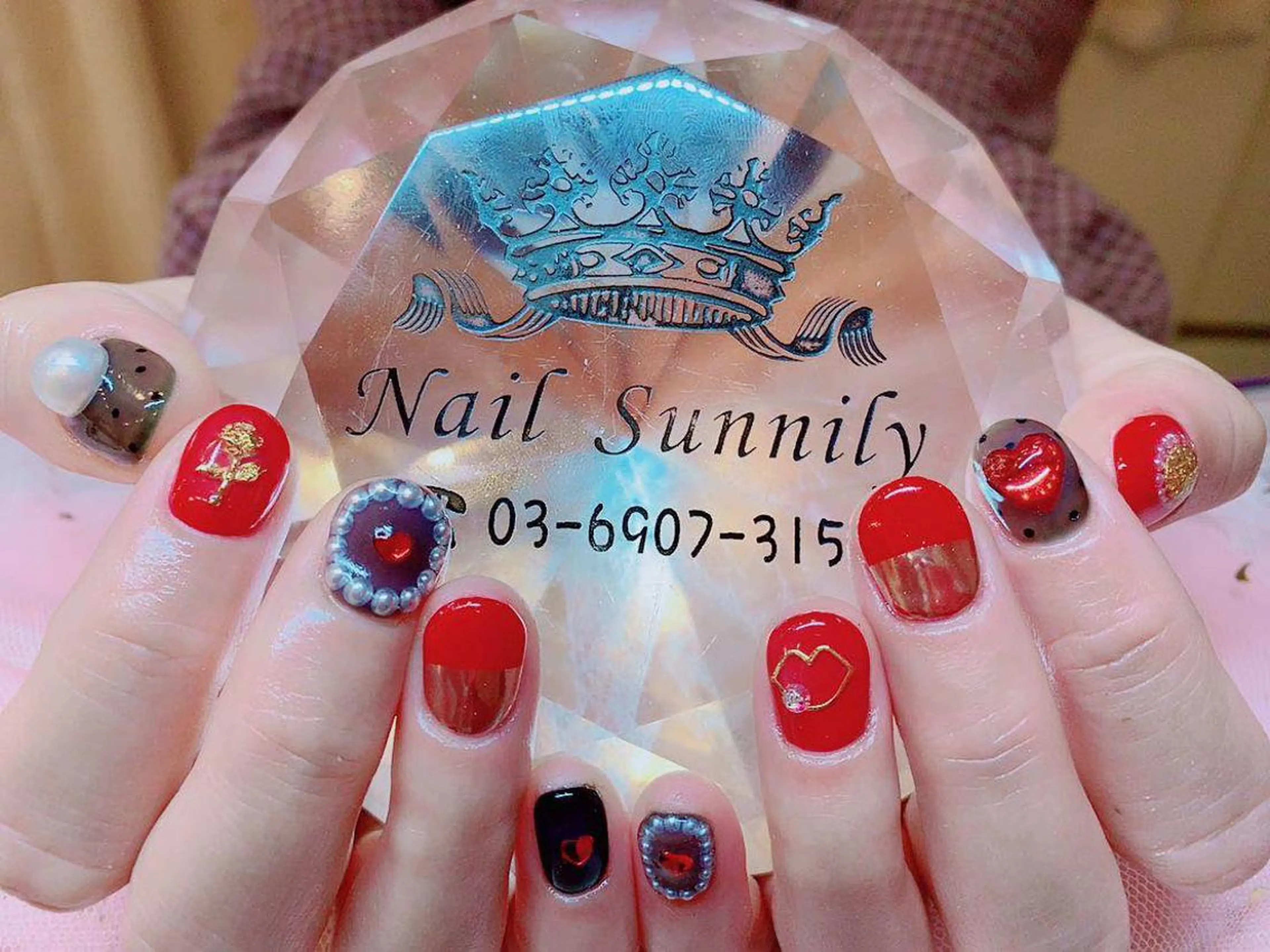 ネイル 長さだし専門店 M2　rikaのネイルデザイン