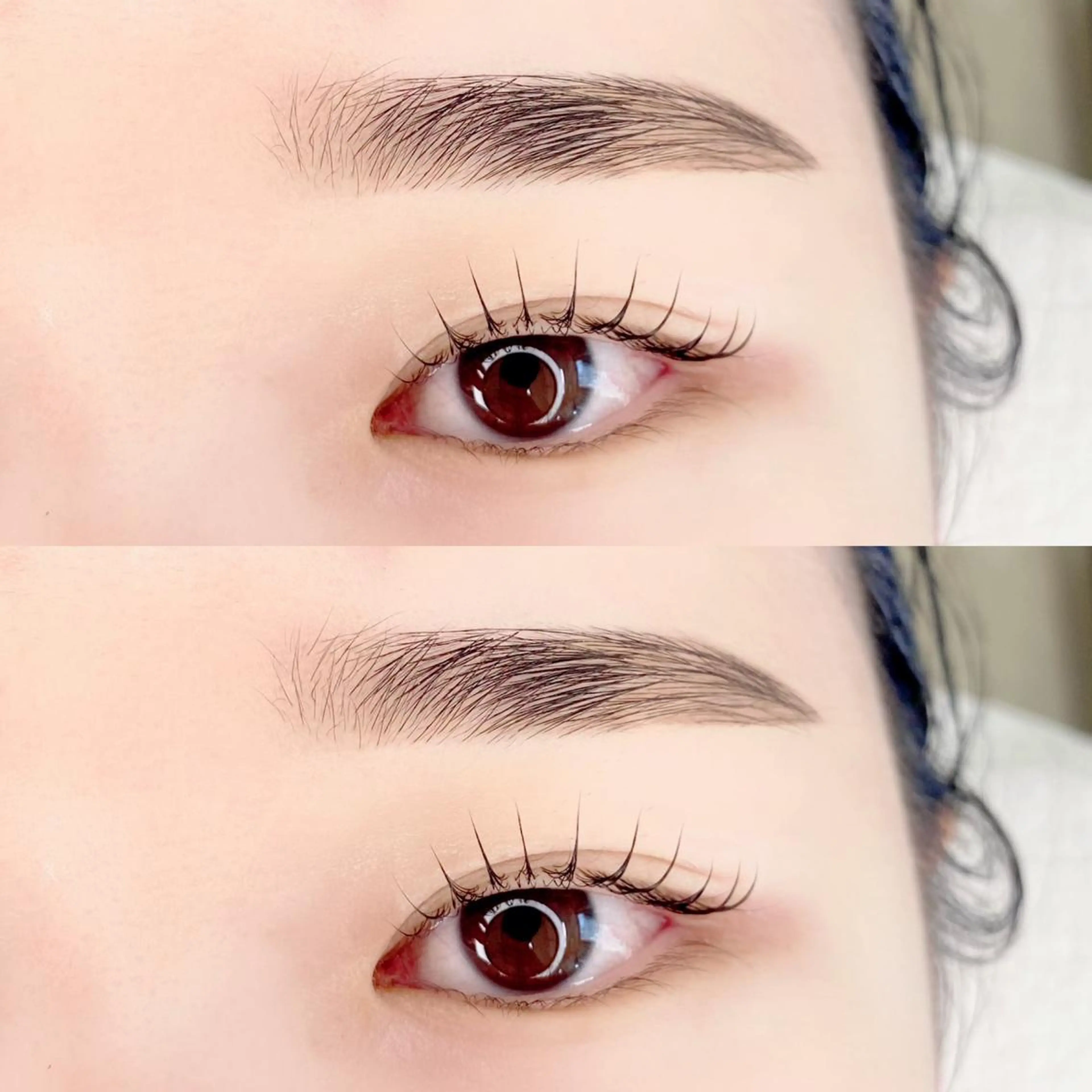 マツエク・マツパ アイブロウ nefer .のマツエク・マツパデザイン