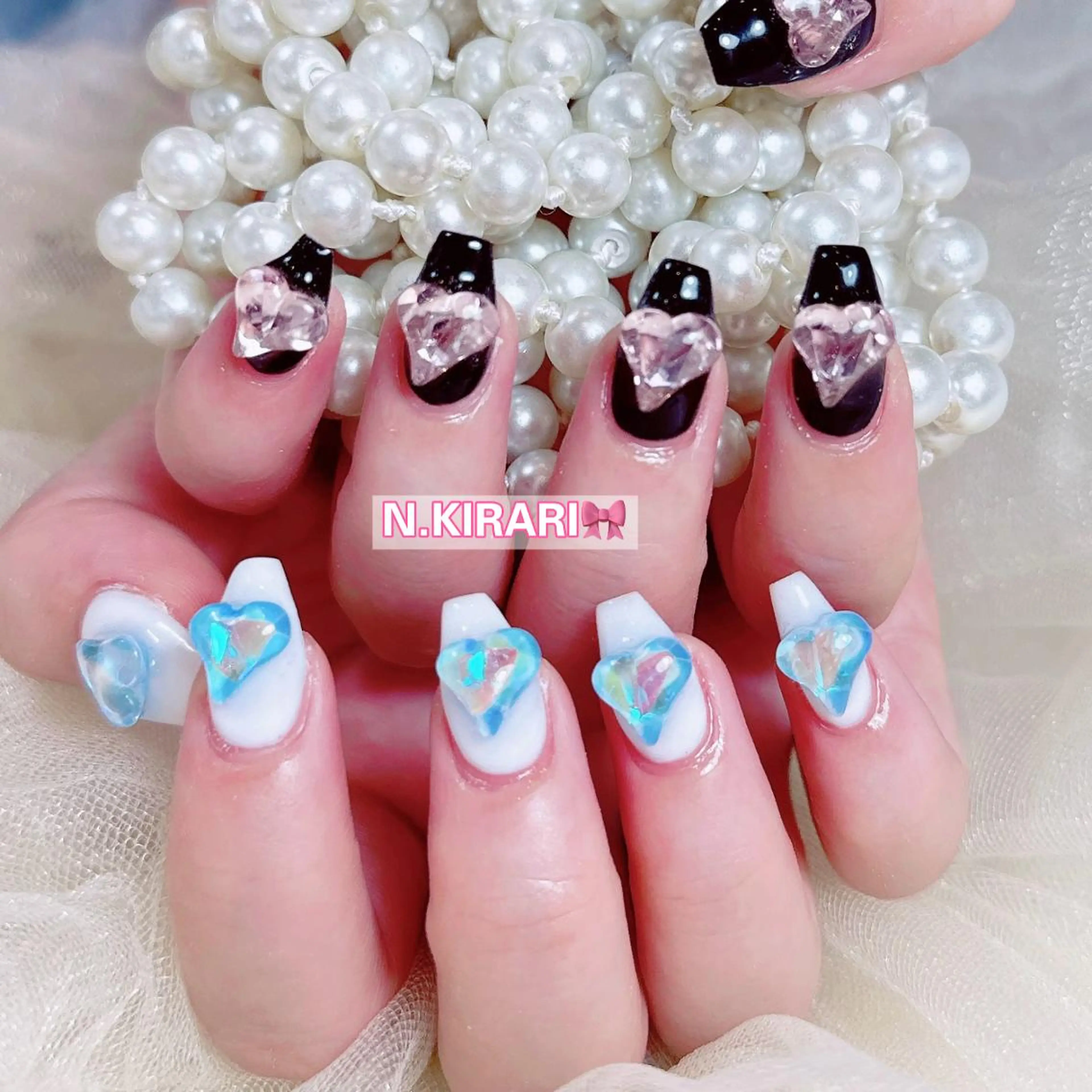 ネイル 🎀 ユズ 🎀のネイルデザイン