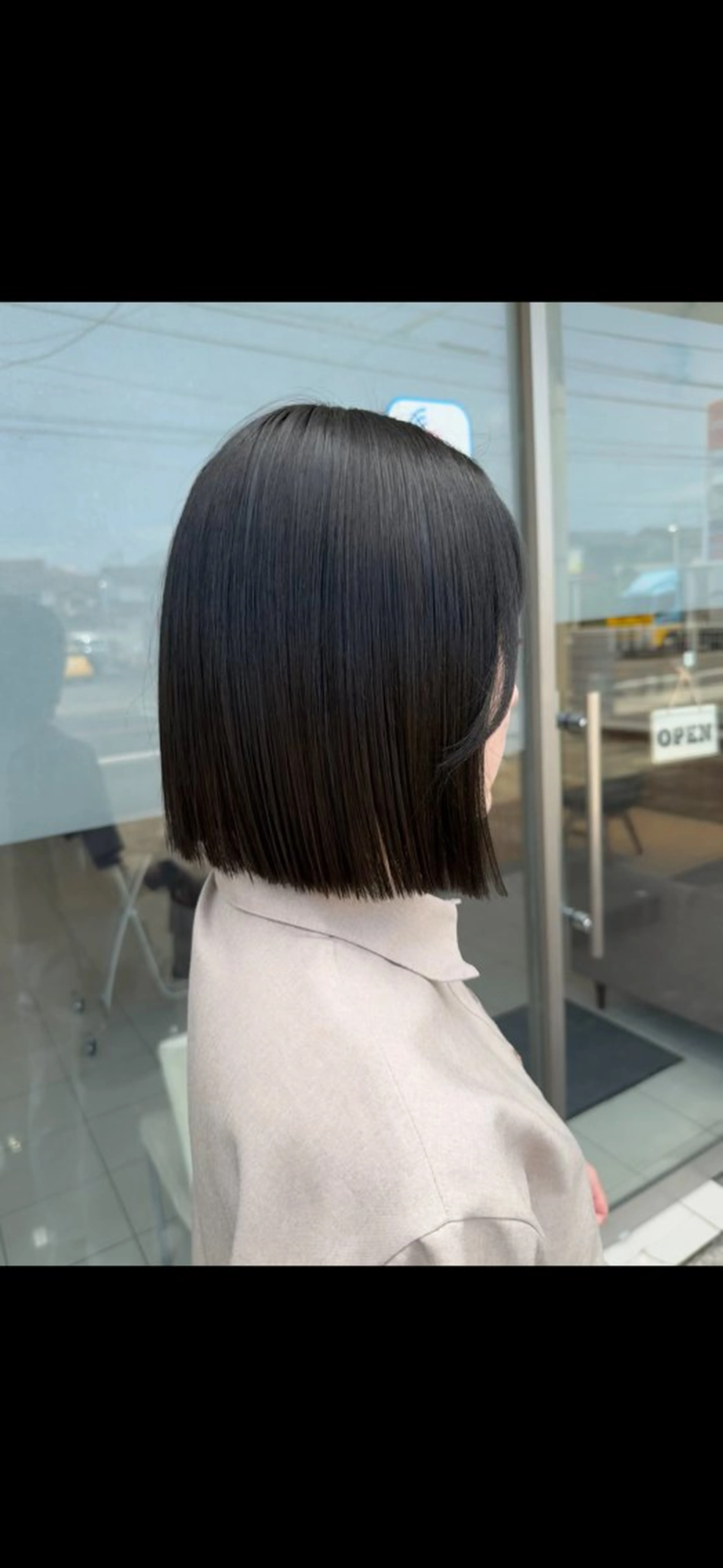 ミディアム 髪質改善×白髪ぼかし 美容師✂️武澤龍賀のヘアスタイル