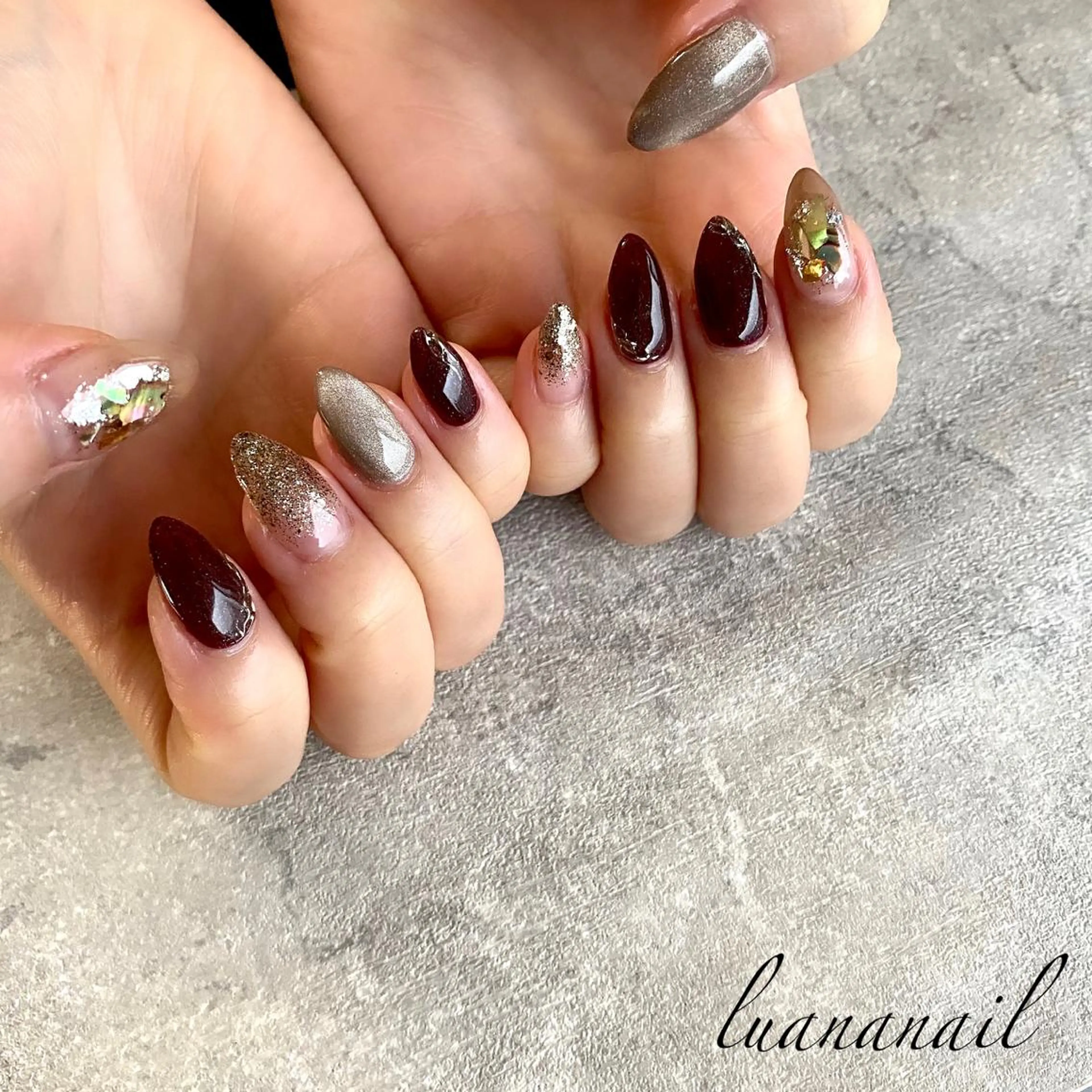 ネイル ハンドネイル luana nailのネイルデザイン