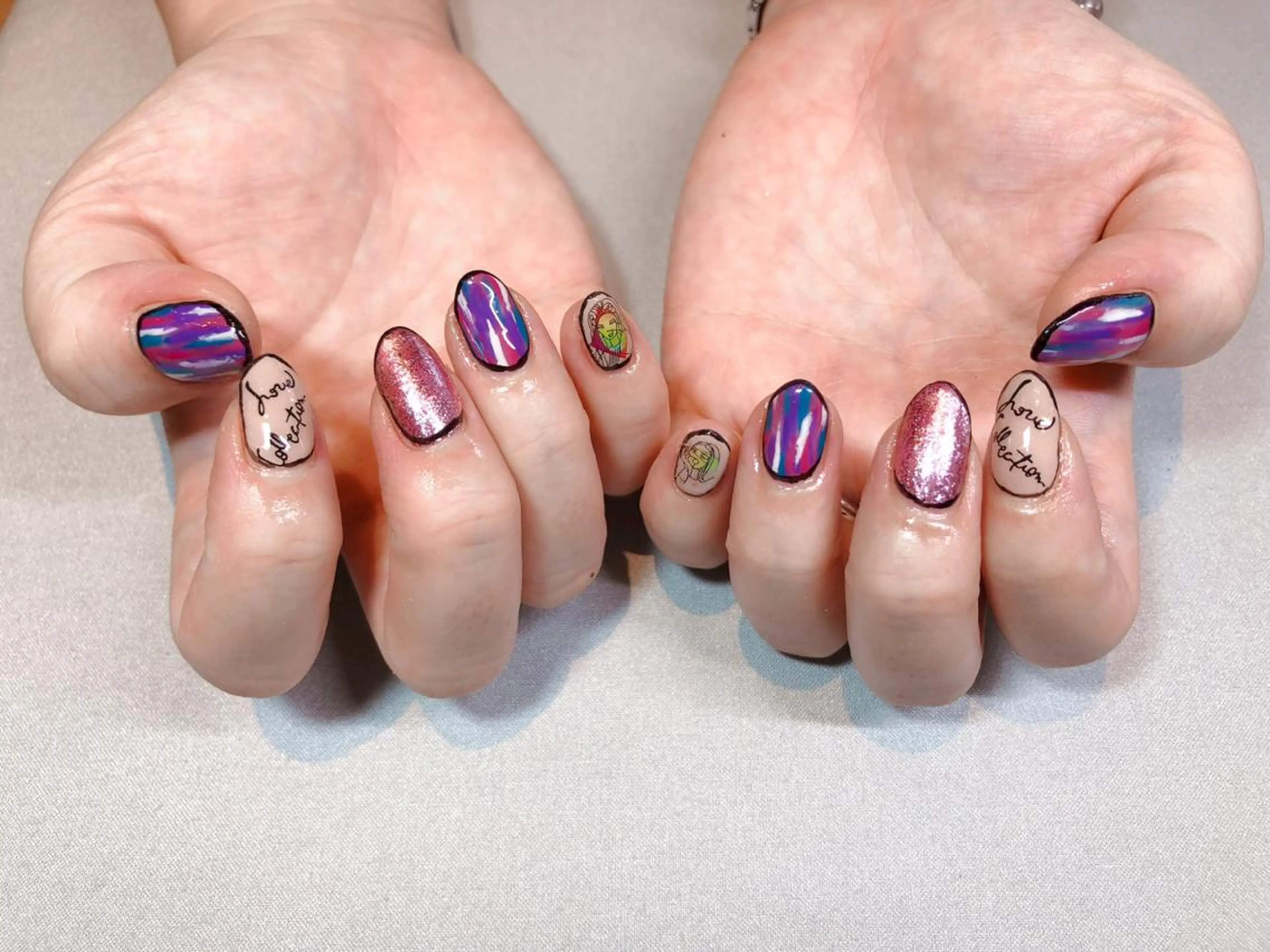 ネイル iiloo aromaworksのネイルデザイン