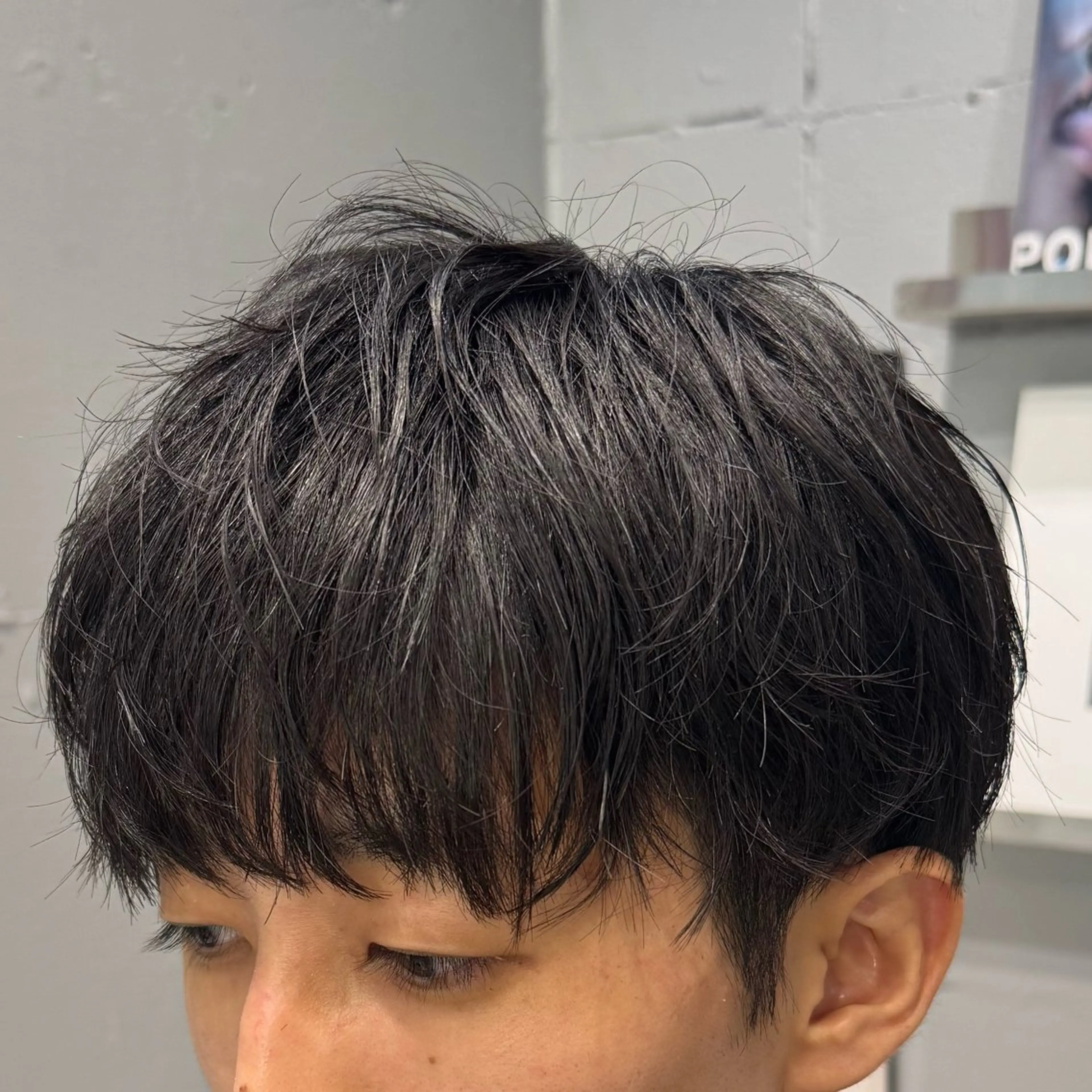 【🉐事前予約🈹】✂️カット+眉毛カット+ヘッドスパ15分💆‍♀️(3日以上前のご予約限定)の写真