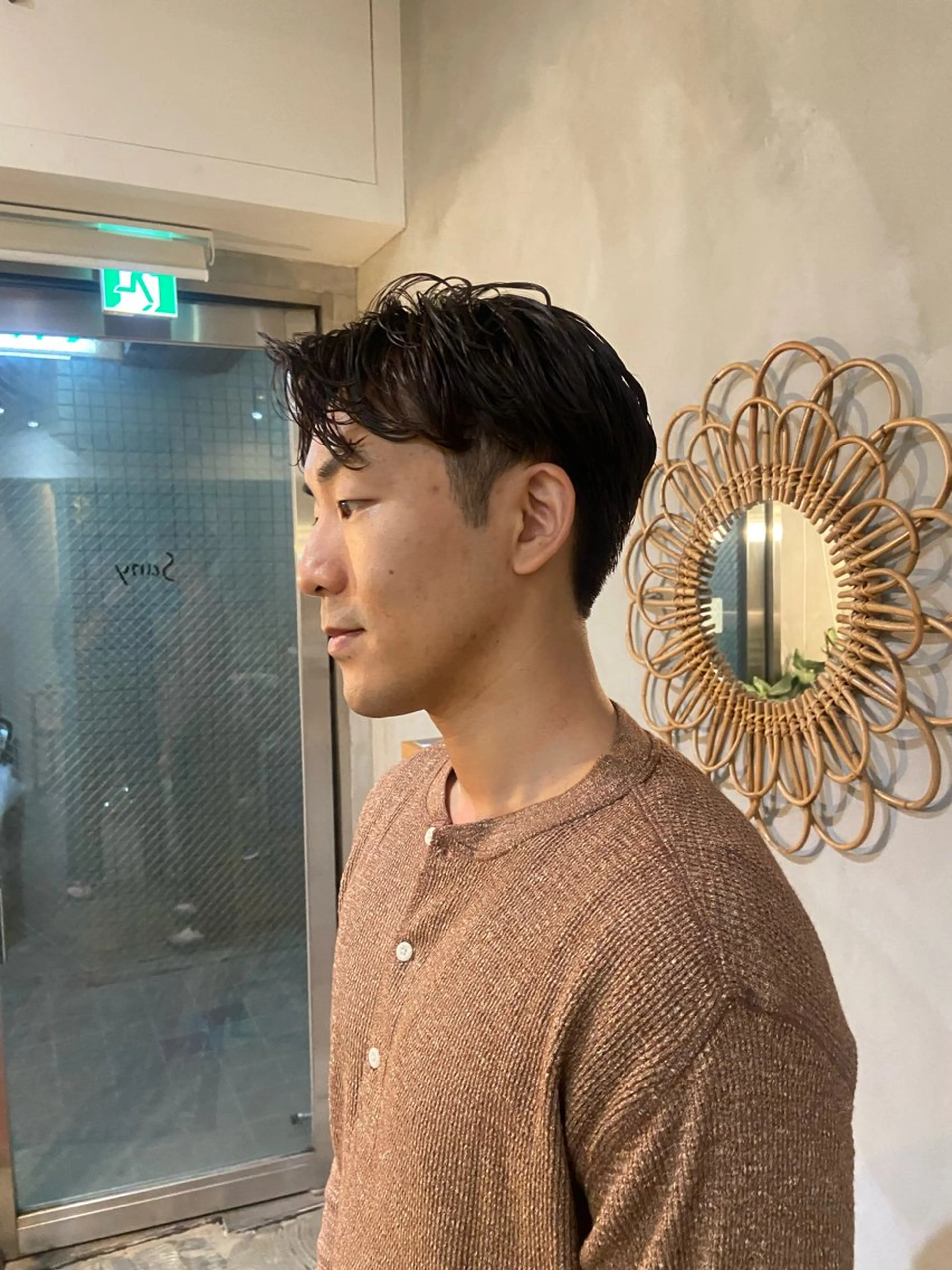 ショート カット 大人メンズショート/ ナチュラルヘア/福田のヘアスタイル