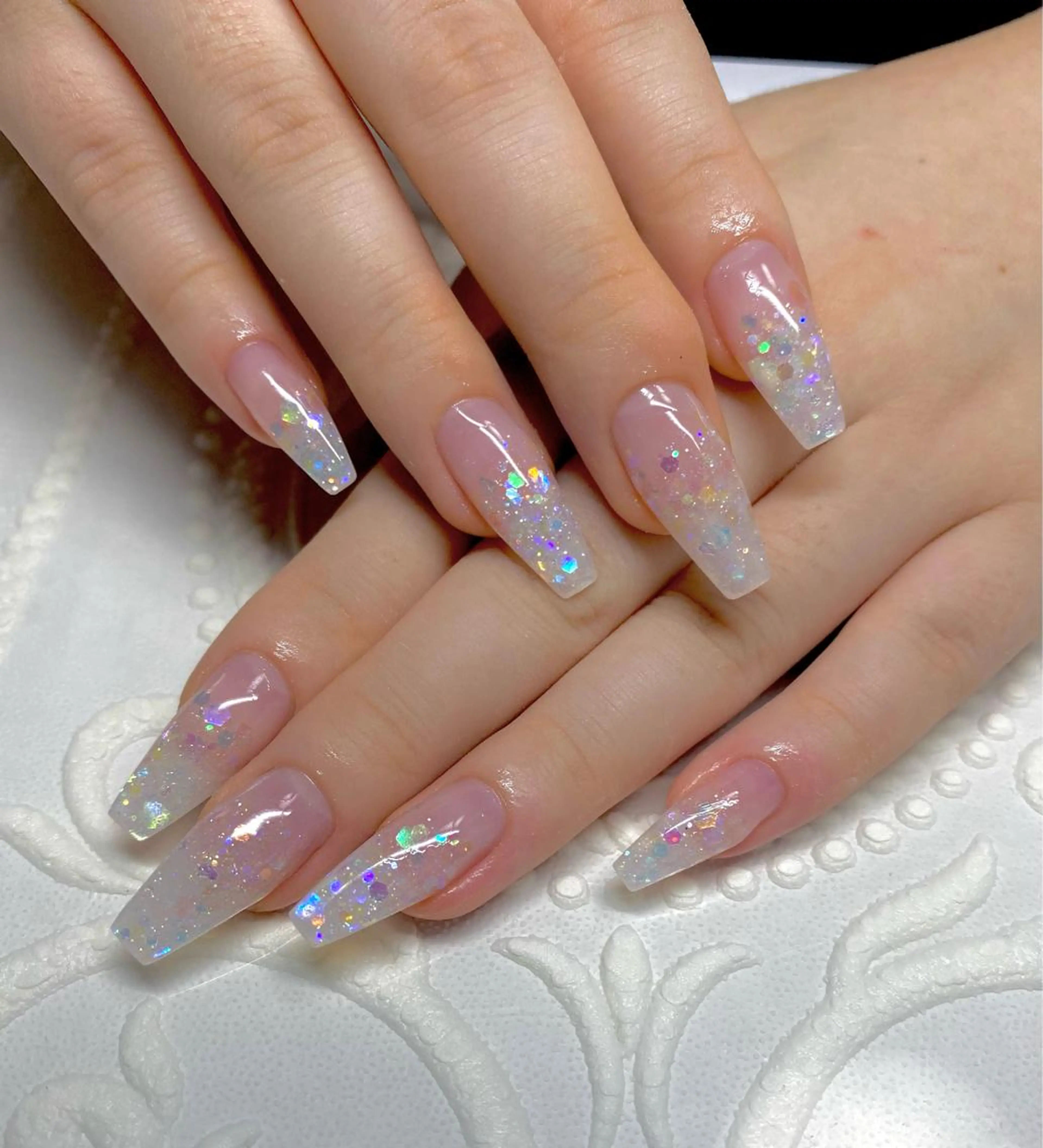 ロング ネイル ハンドネイル lune nail_2017のその他イメージ