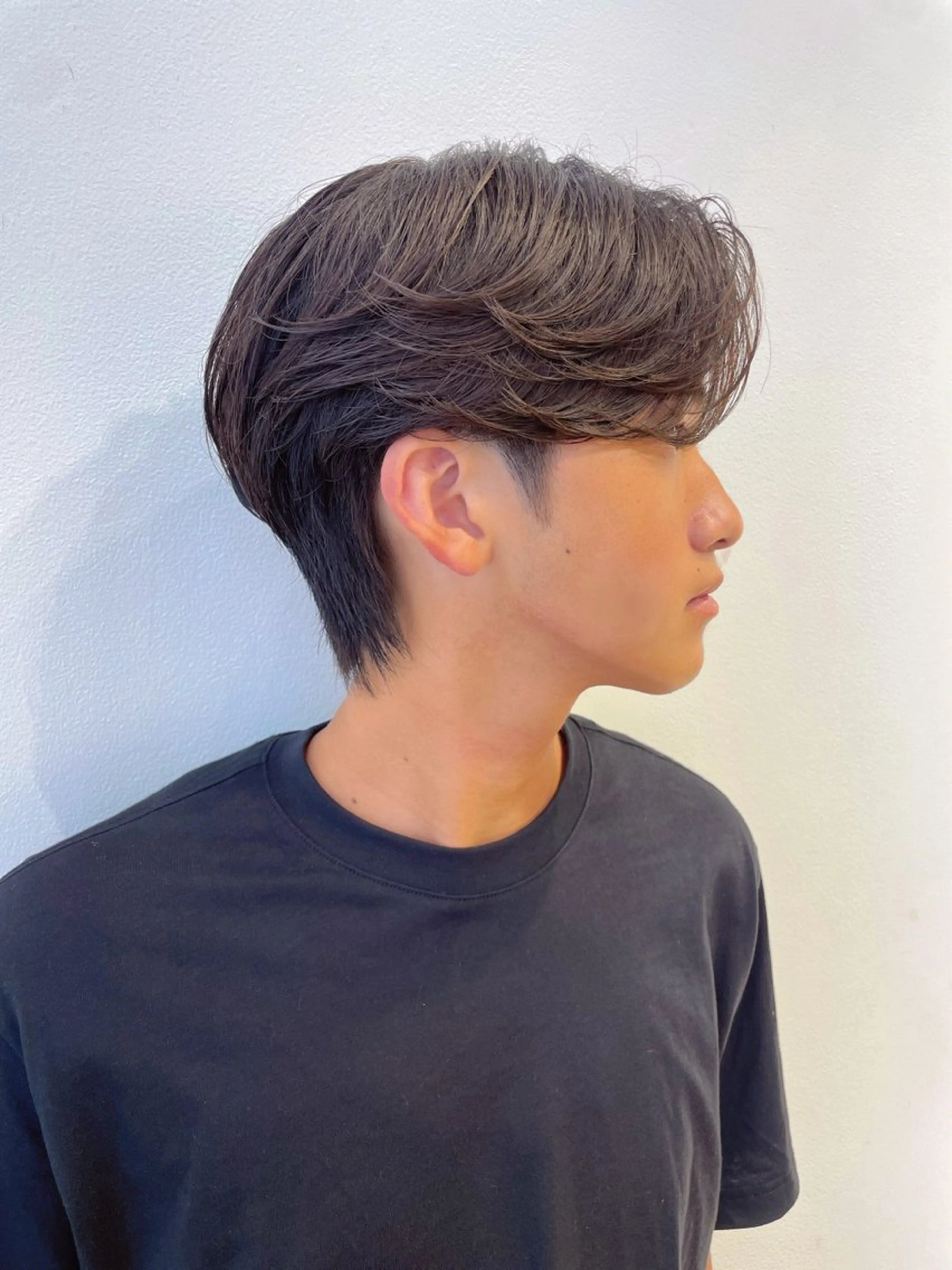 ショート メンズ カット パーマ トリートメント ヘアセット NORME/ 東泊　龍希のヘアスタイル