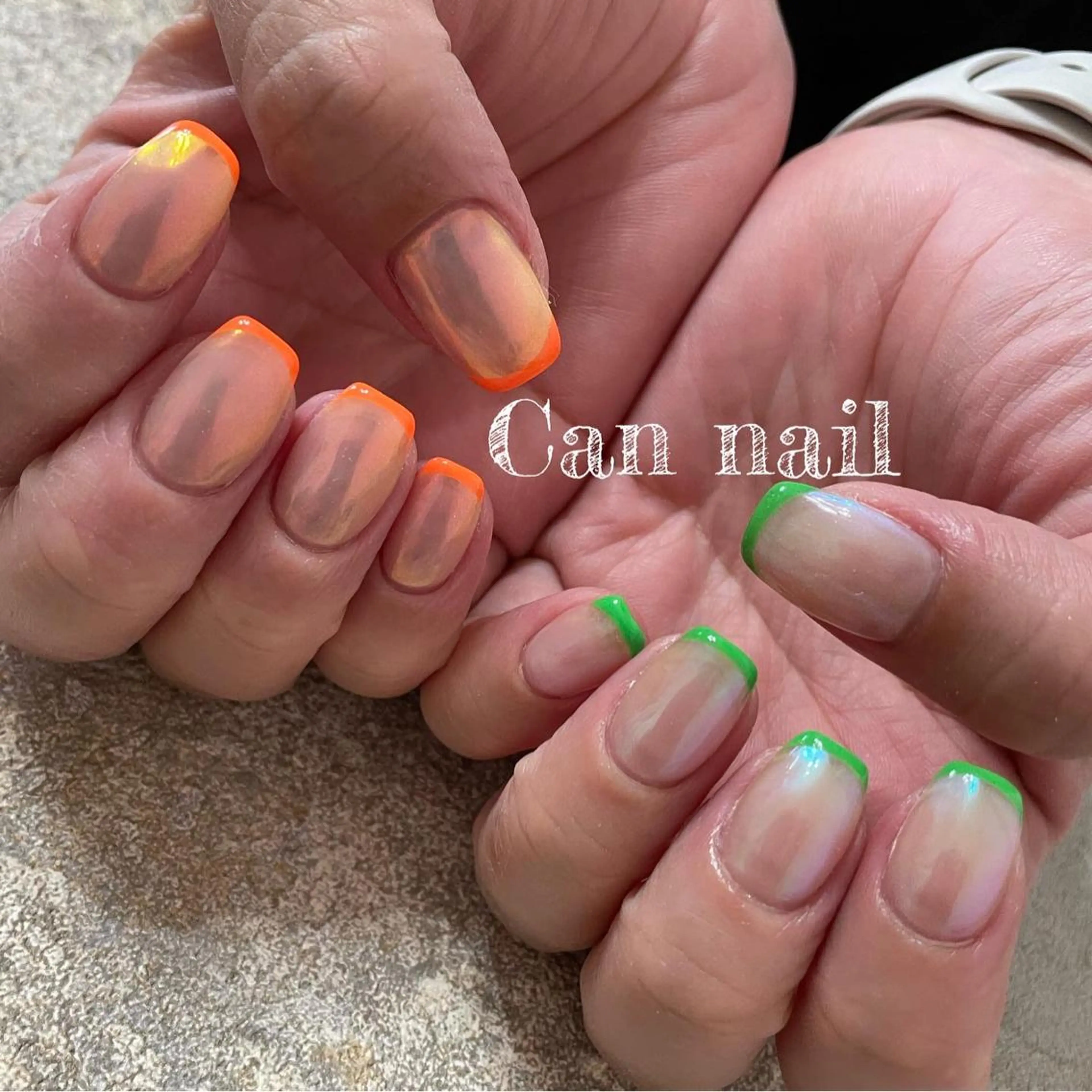 ミディアム ネイル Parfum パルファンのネイルデザイン