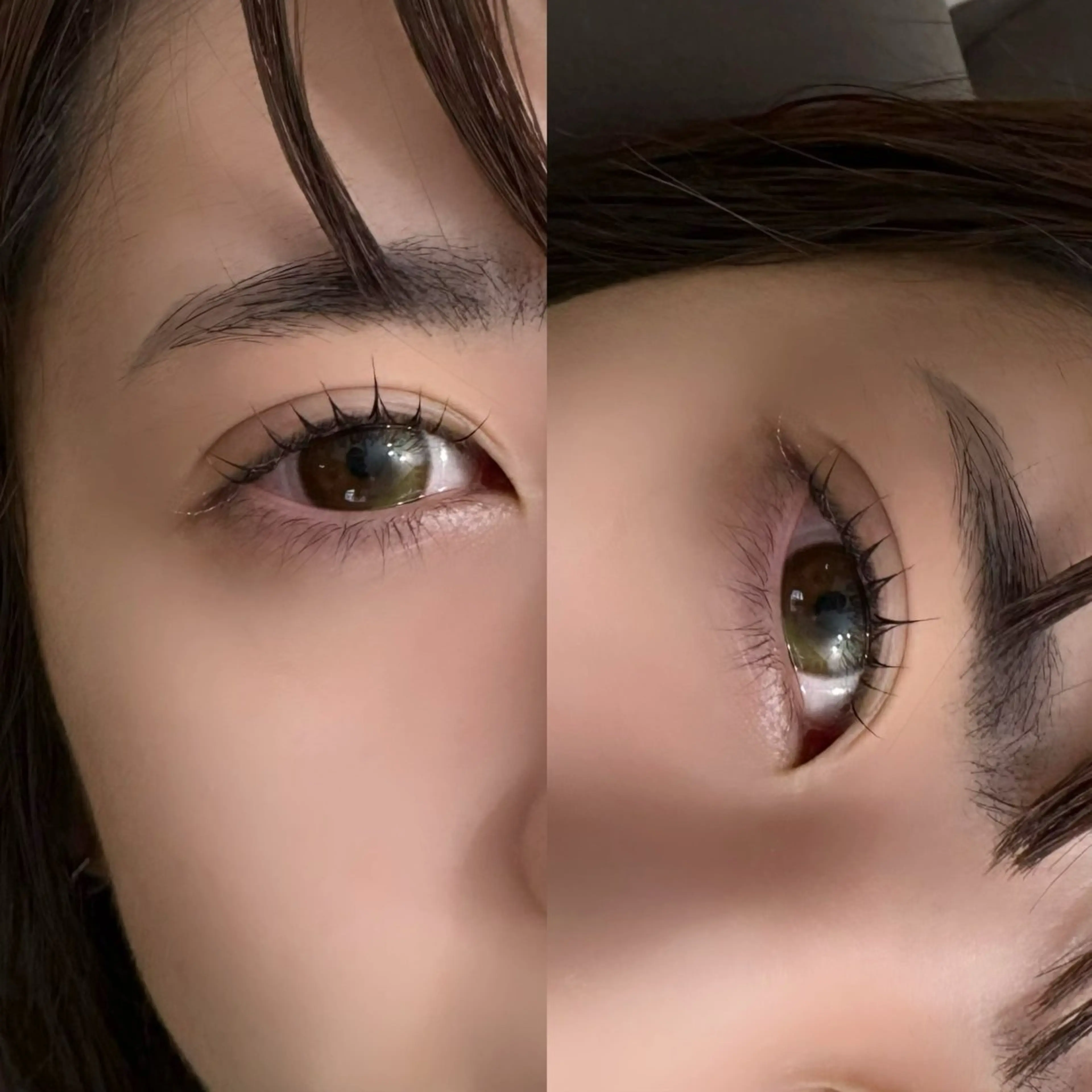 マツエク・マツパ 一重×まつ毛パーマ マツパ Nabi所属・松神 七望のマツエク・マツパデザイン