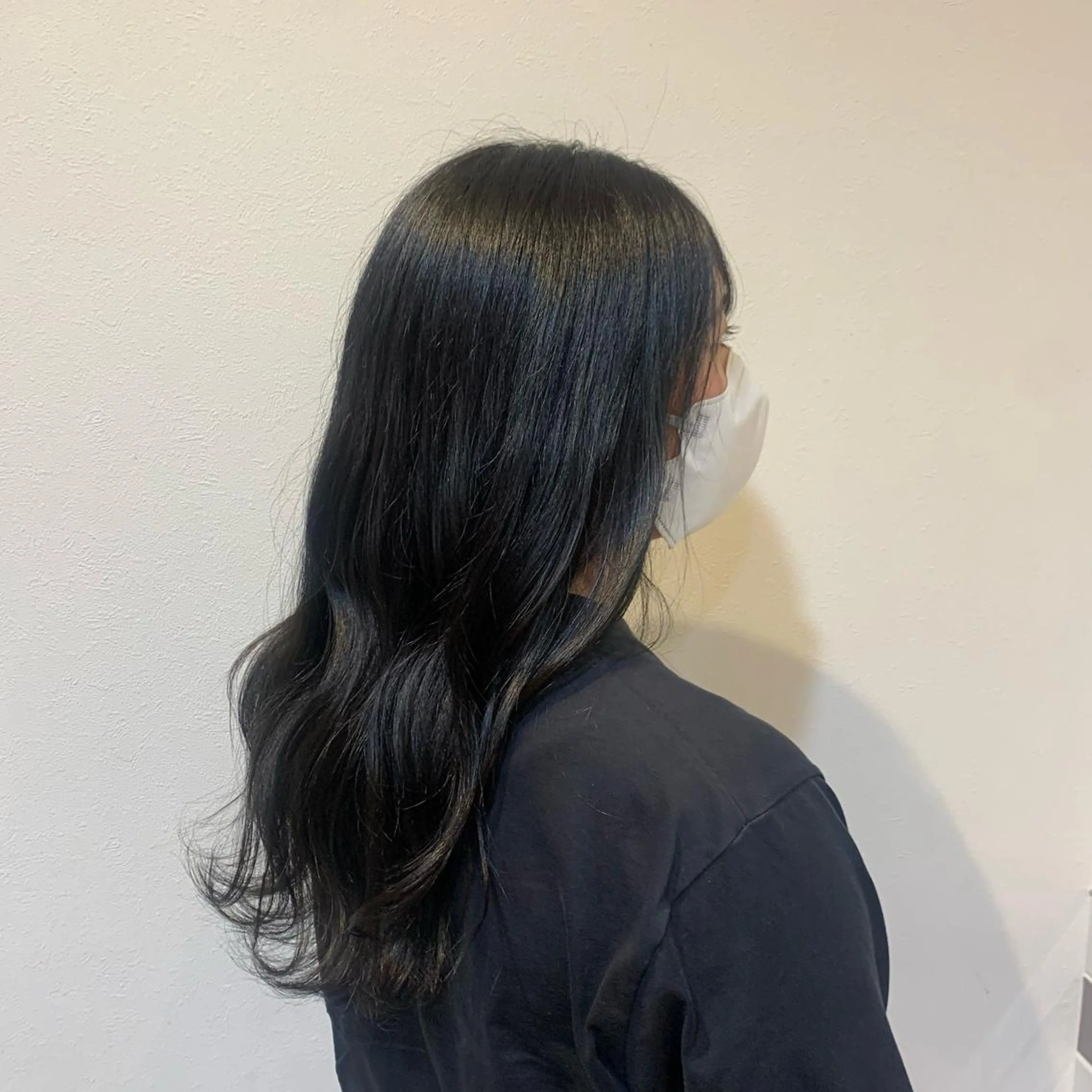 ロング カラー 永田 幸花のヘアスタイル