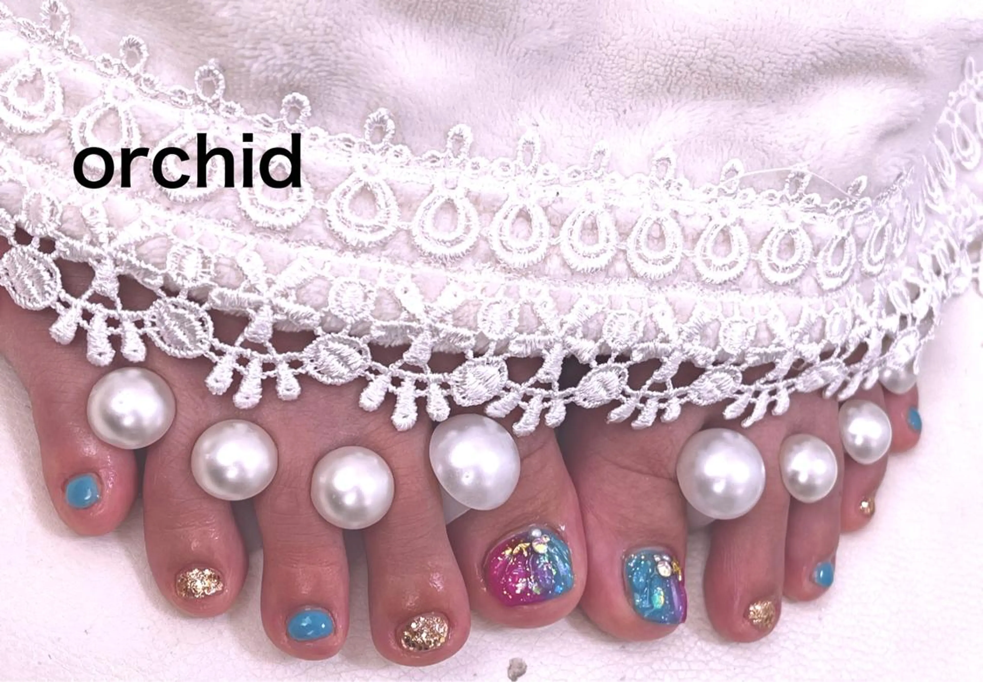 ネイル orchid ♡オーキッドのネイルデザイン