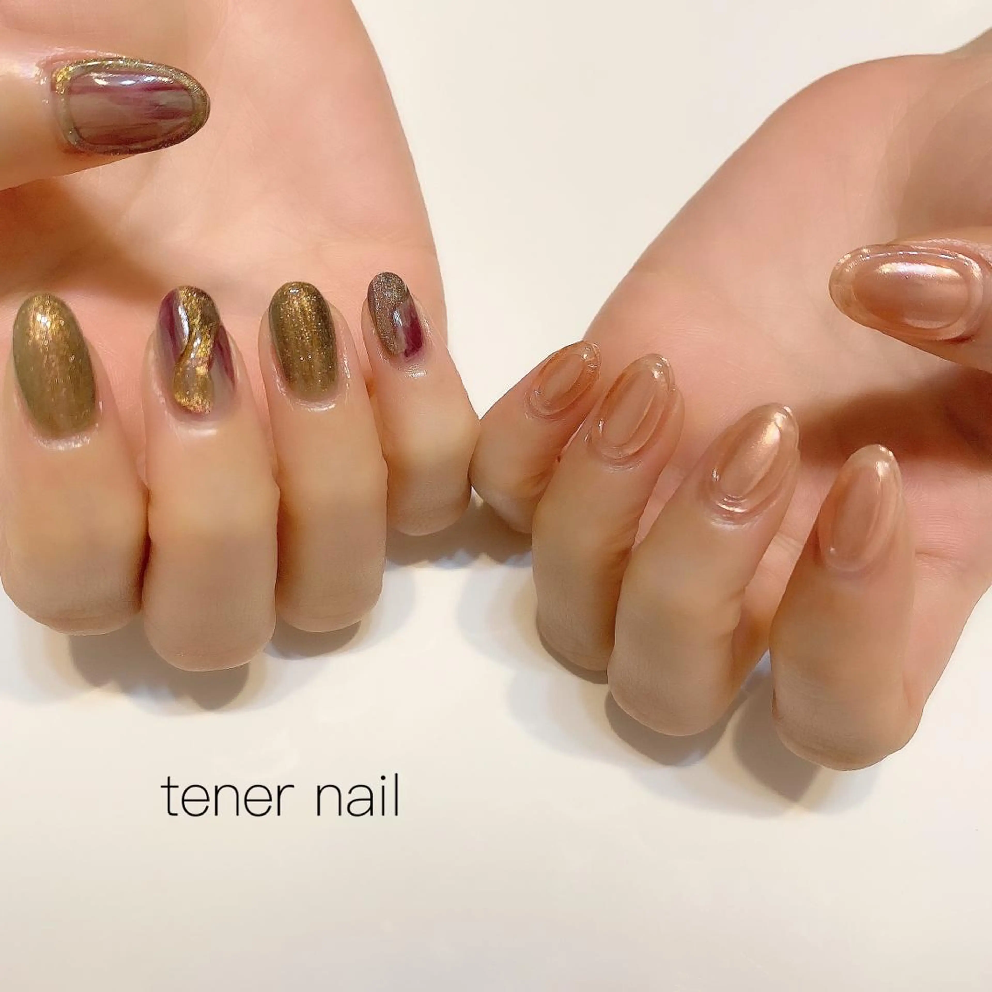 ネイル クリアネイル マグネットネイル tener  nail  テネルネイル所属・テネルネイル tener nailのネイルデザイン