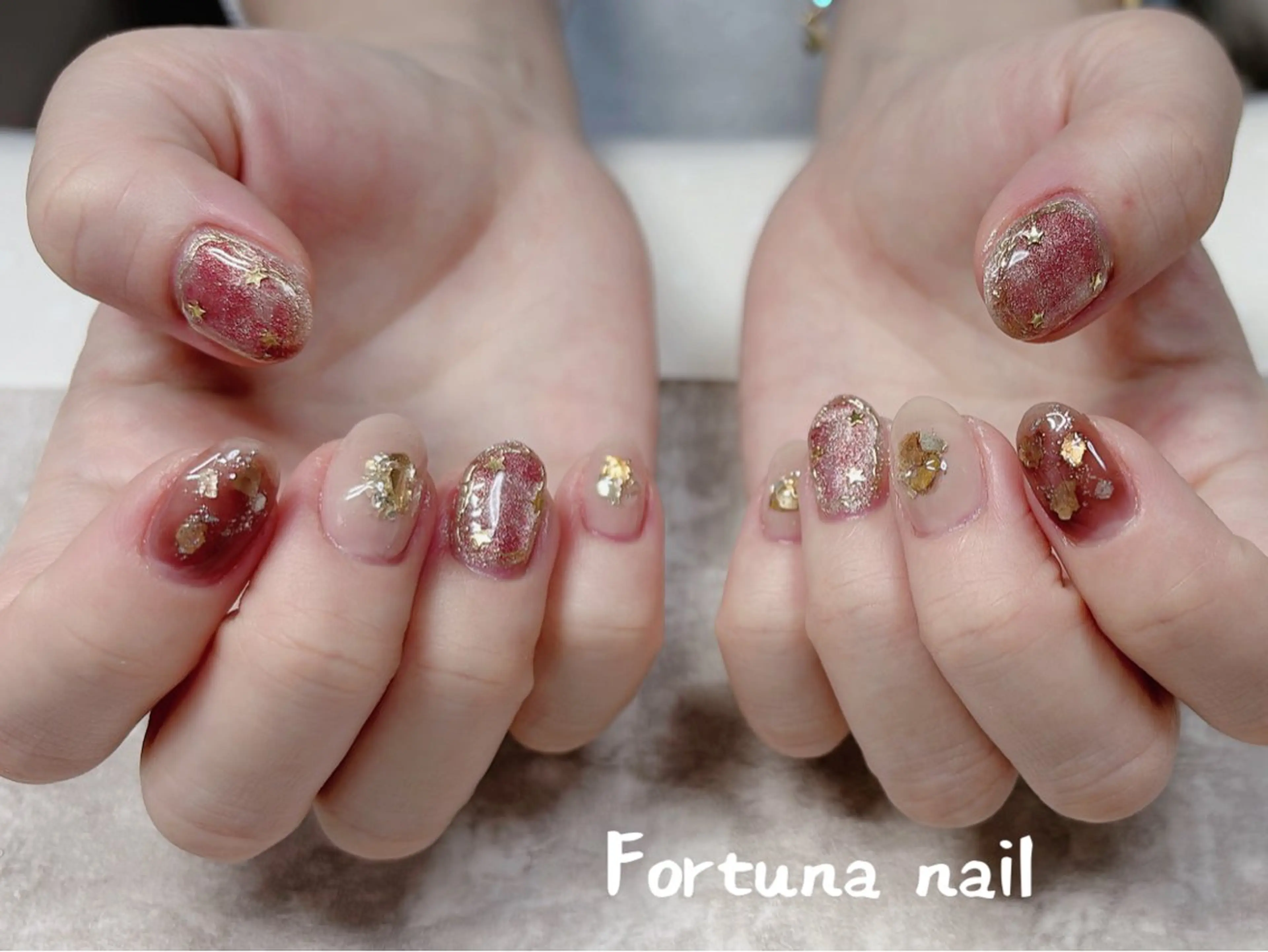 ネイル ハンドネイル Nail •Head スパFortunaのネイルデザイン