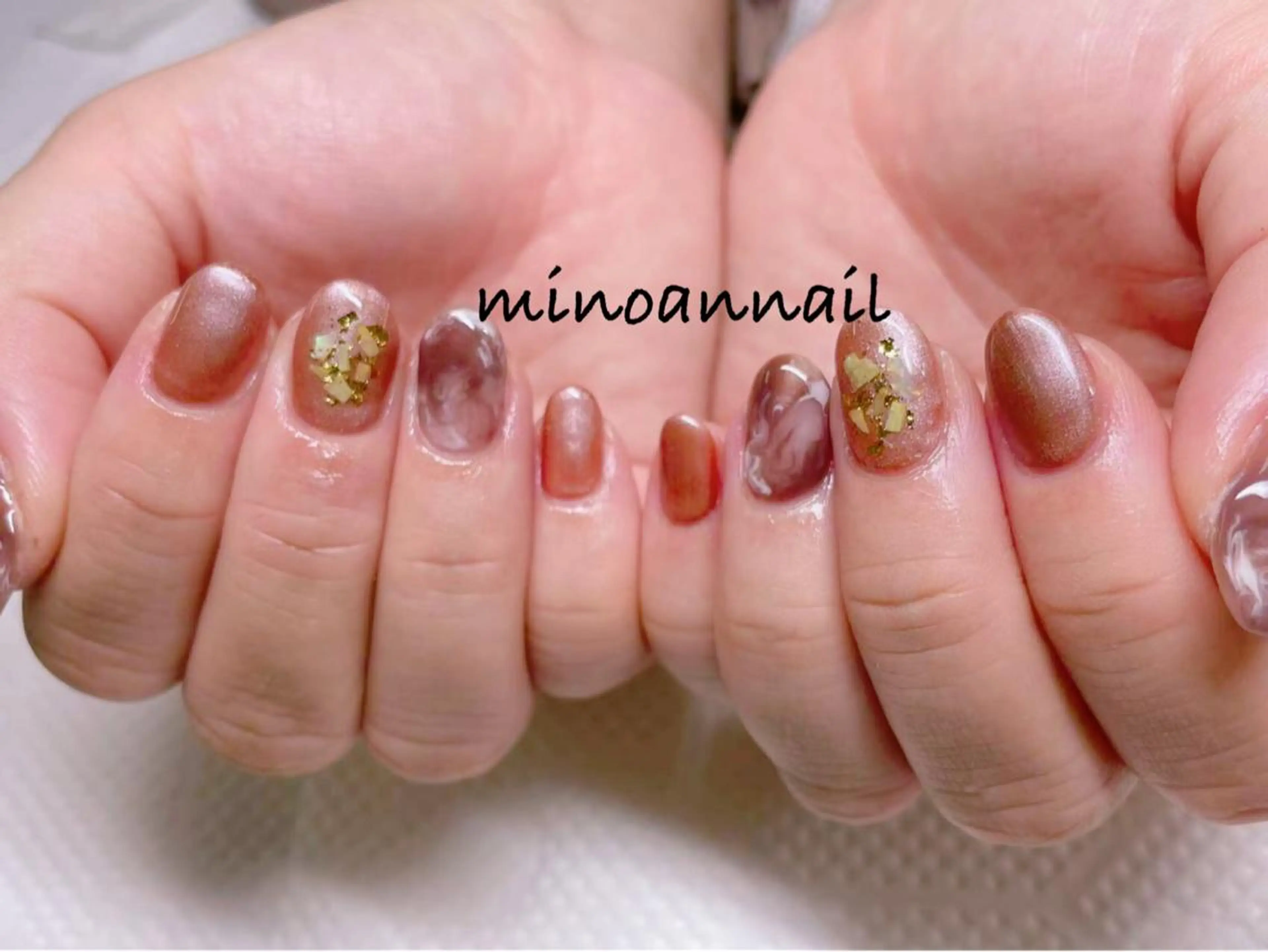 ネイル 美ノ庵ネイルサロン メトロポリタン前店のネイルデザイン