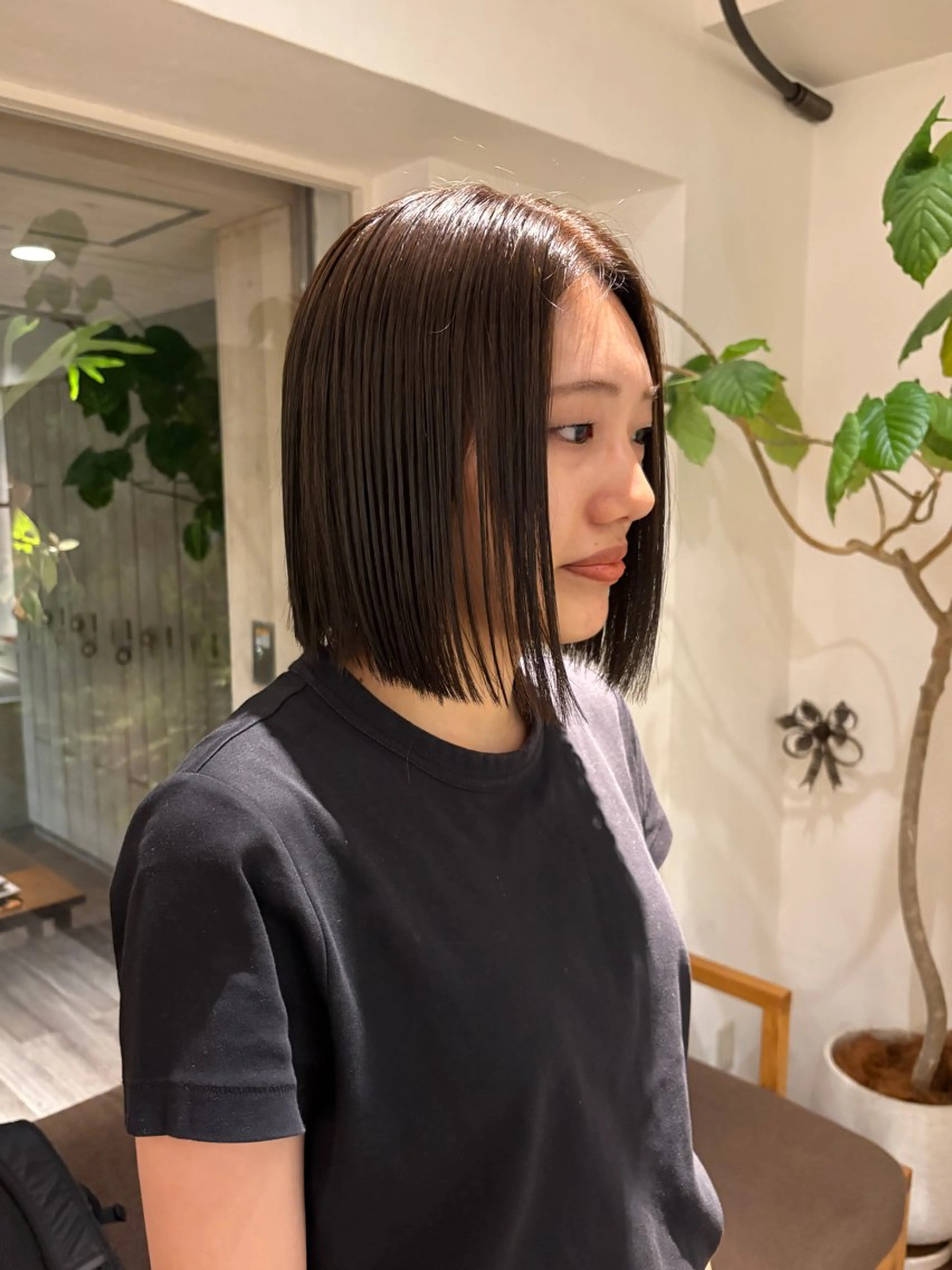 ショート カラー 天王寺美容室/カット モデル募集/miiaのヘアスタイル