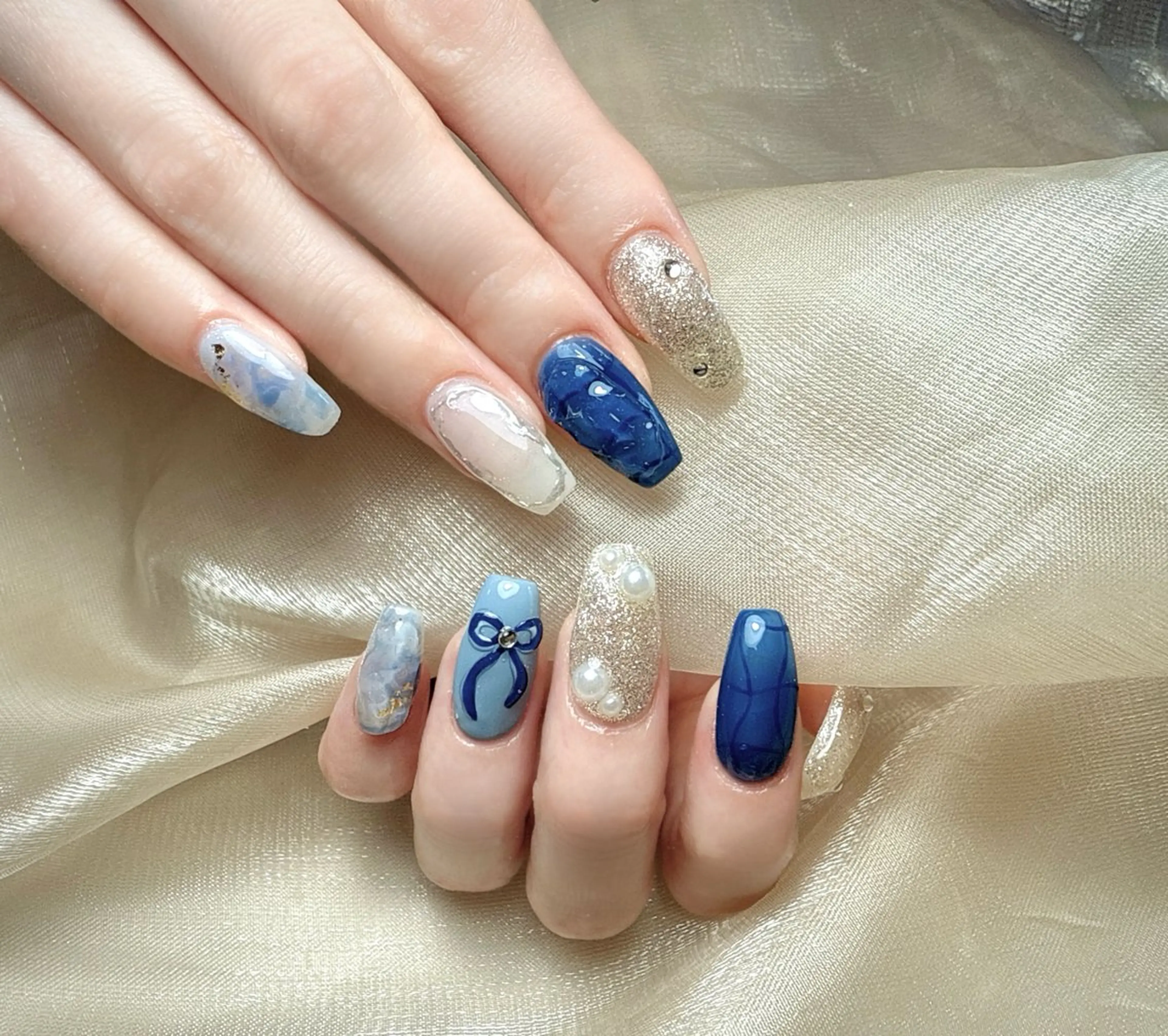 ネイル 持ち込み ハンドネイル ハンドケア L. Nailのネイルデザイン