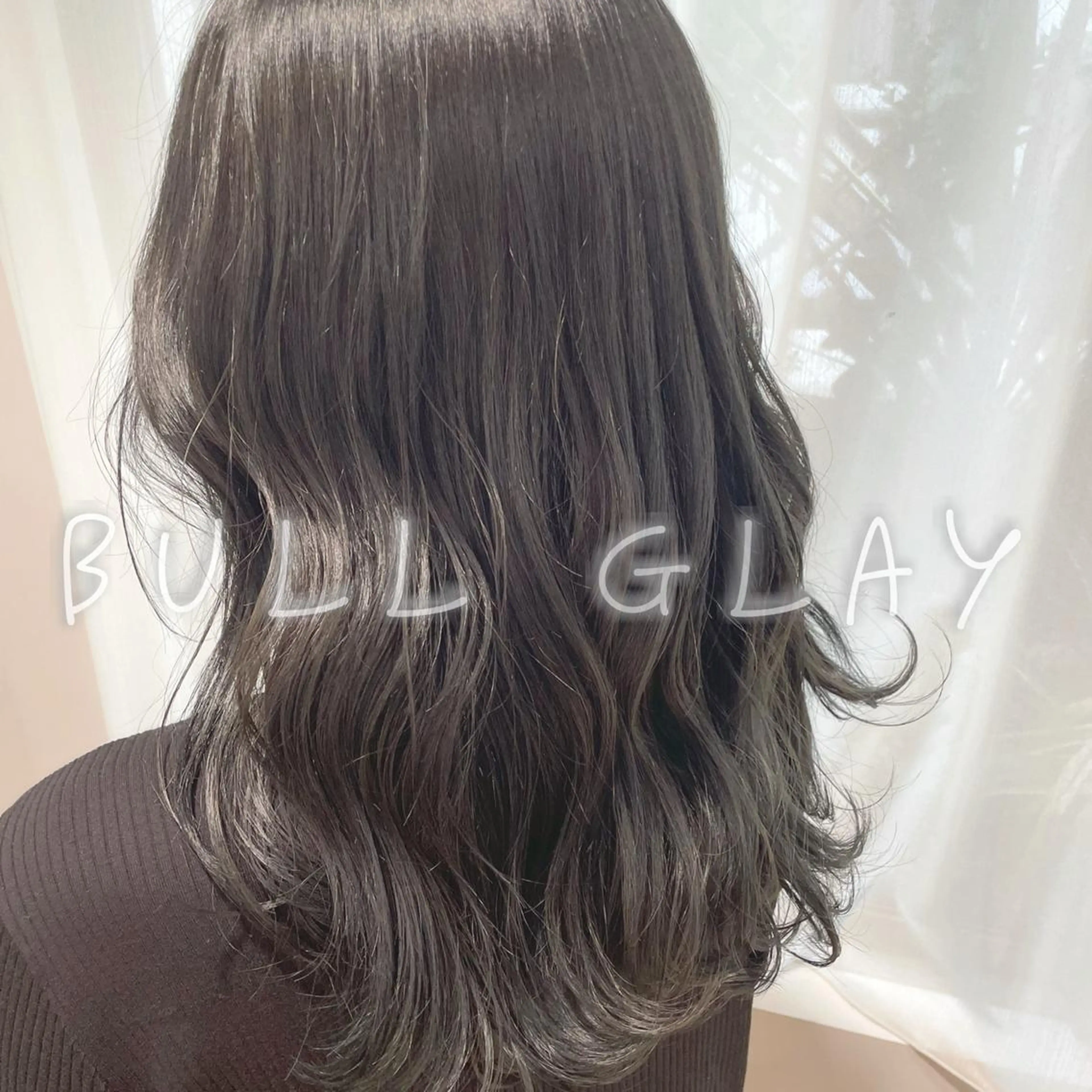 ロング カラー ブルーカラー ブルーグレー 髪質改善/透明感カラ ー/Ayana 🍒のヘアスタイル