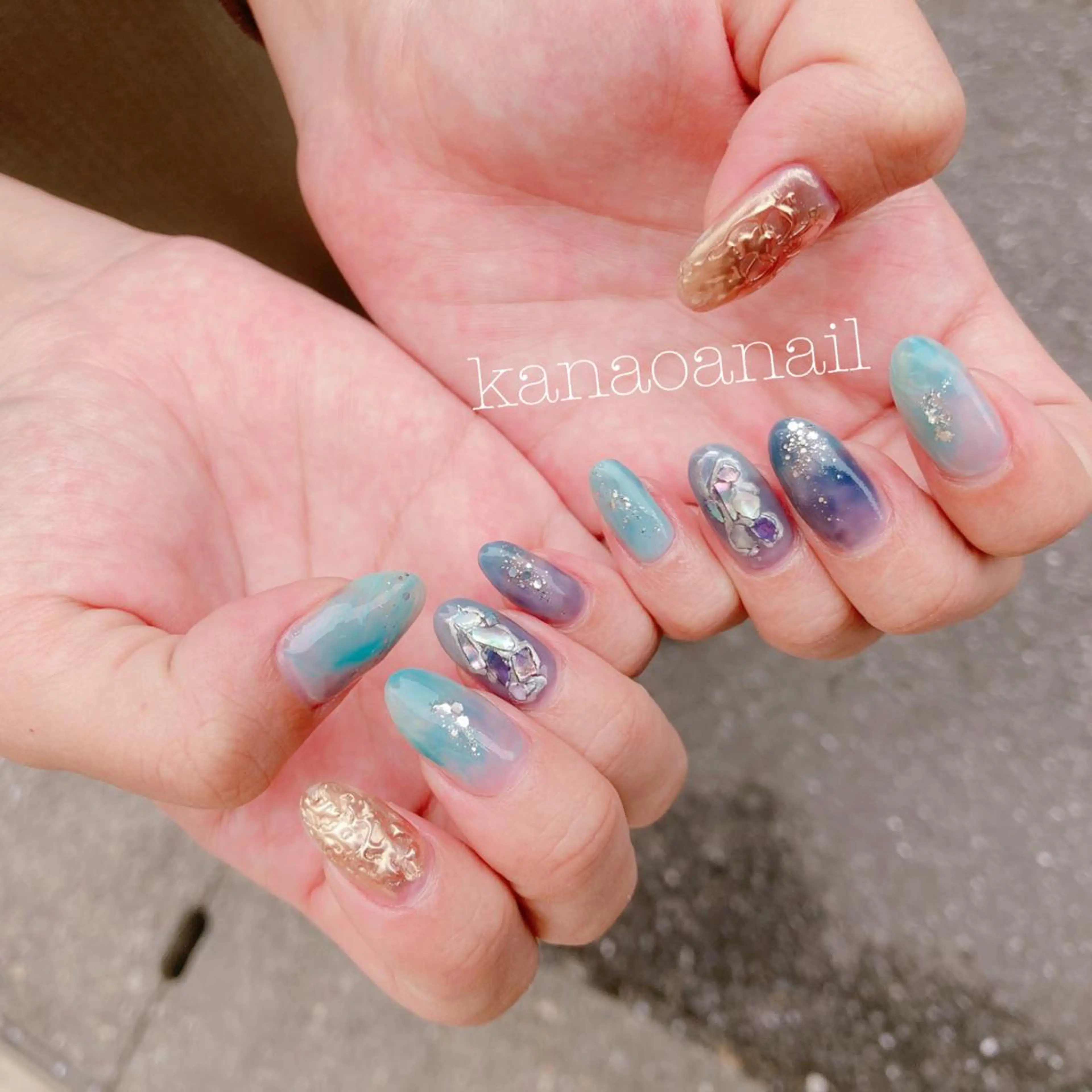 ネイル kanaoa nailのネイルデザイン