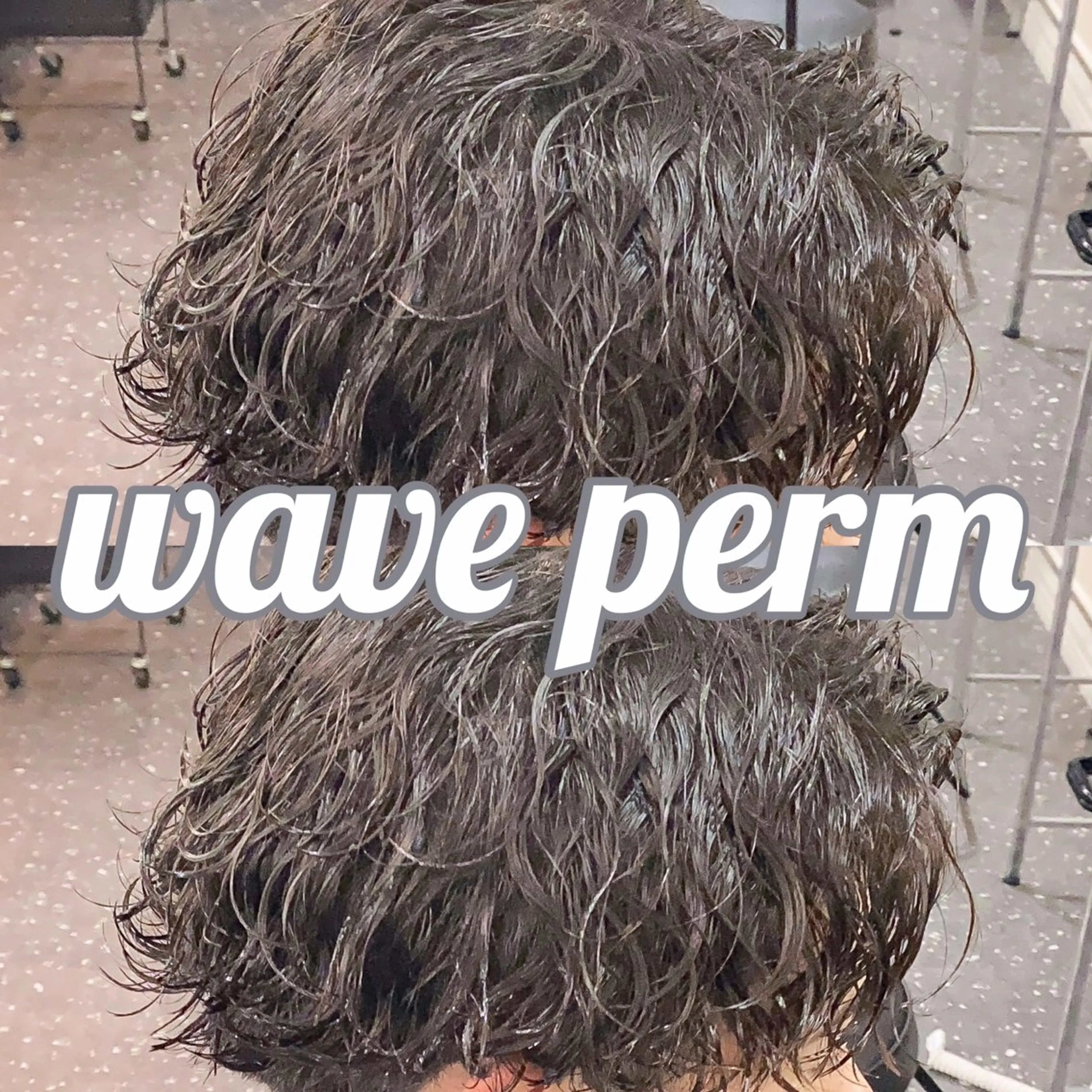 ショート パーマ メンズ パーマ/ダブルカラー ブリーチ⭐️海斗のヘアスタイル