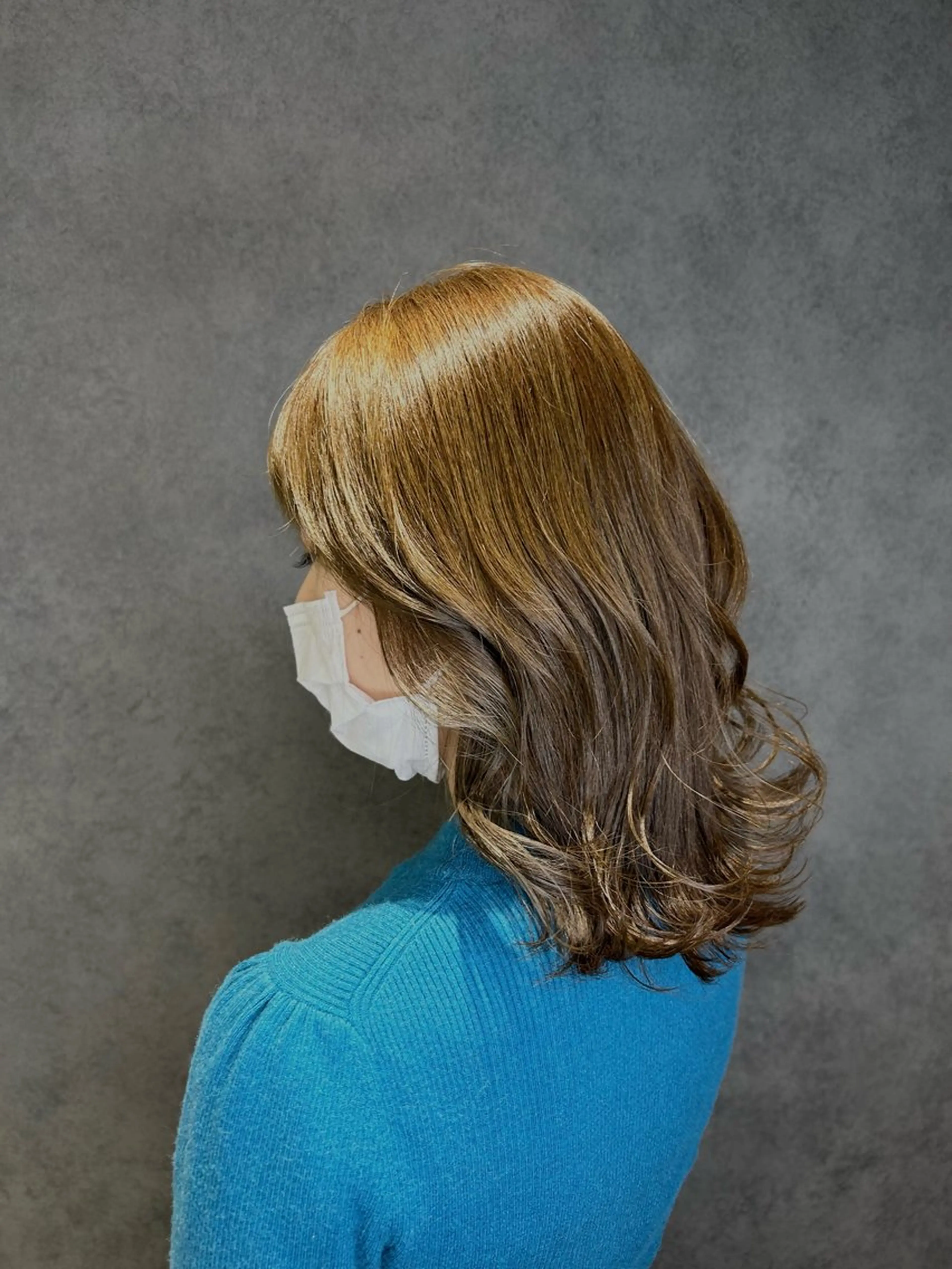 セミロング カラー 山村 沙耶香のマツエク・マツパデザイン