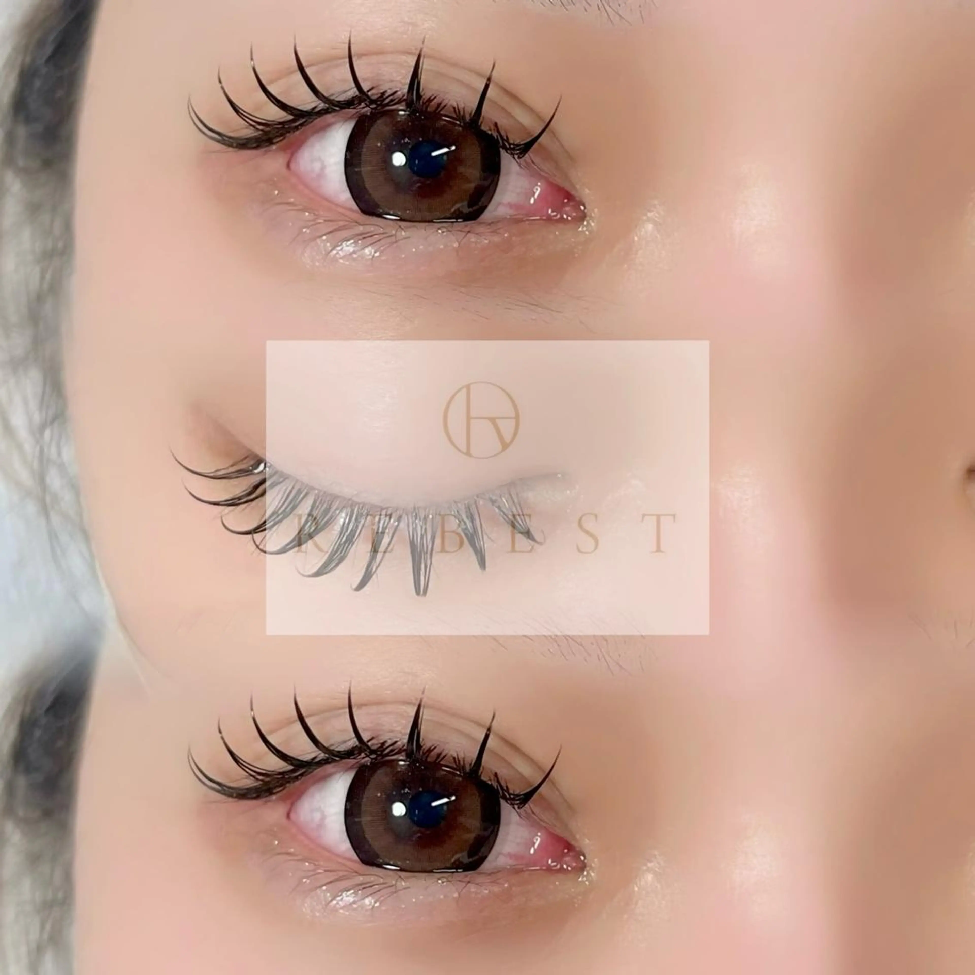 マツエク・マツパ Lashlift 👁️REBESTのマツエク・マツパデザイン