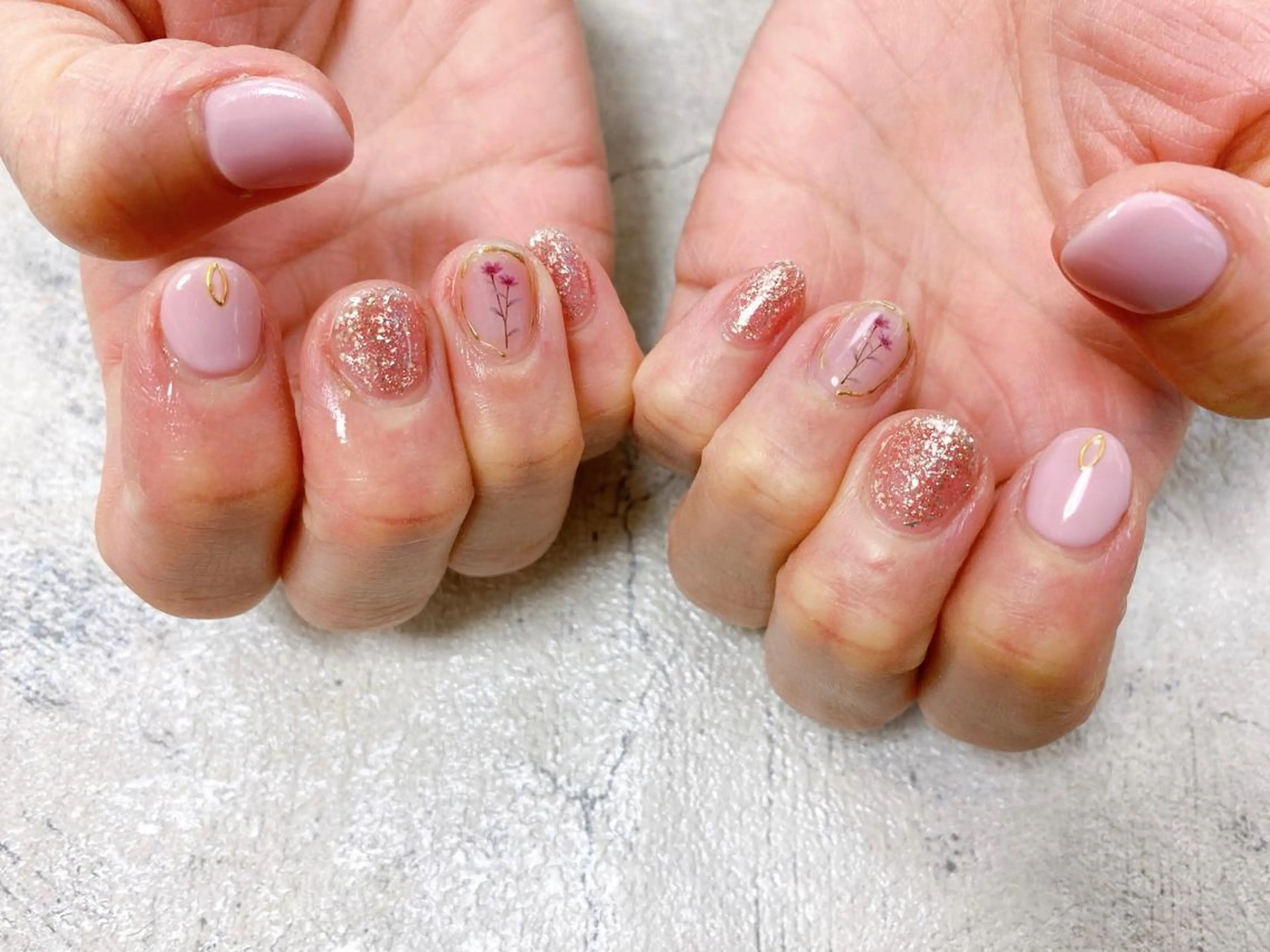 ネイル ハンドネイル Mogu nail 二子玉川のネイルデザイン