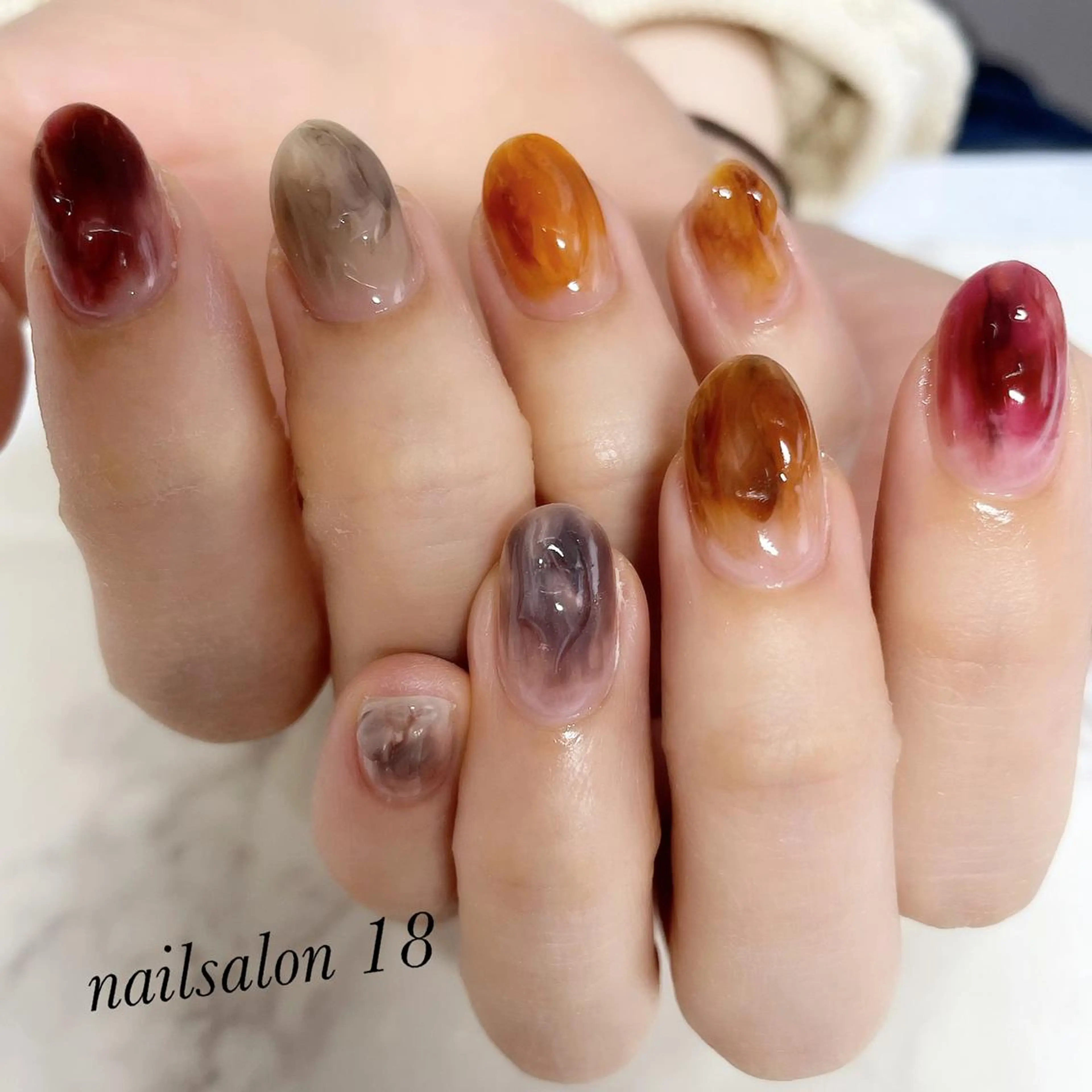 メンズ ネイル nail salon 18.のネイルデザイン