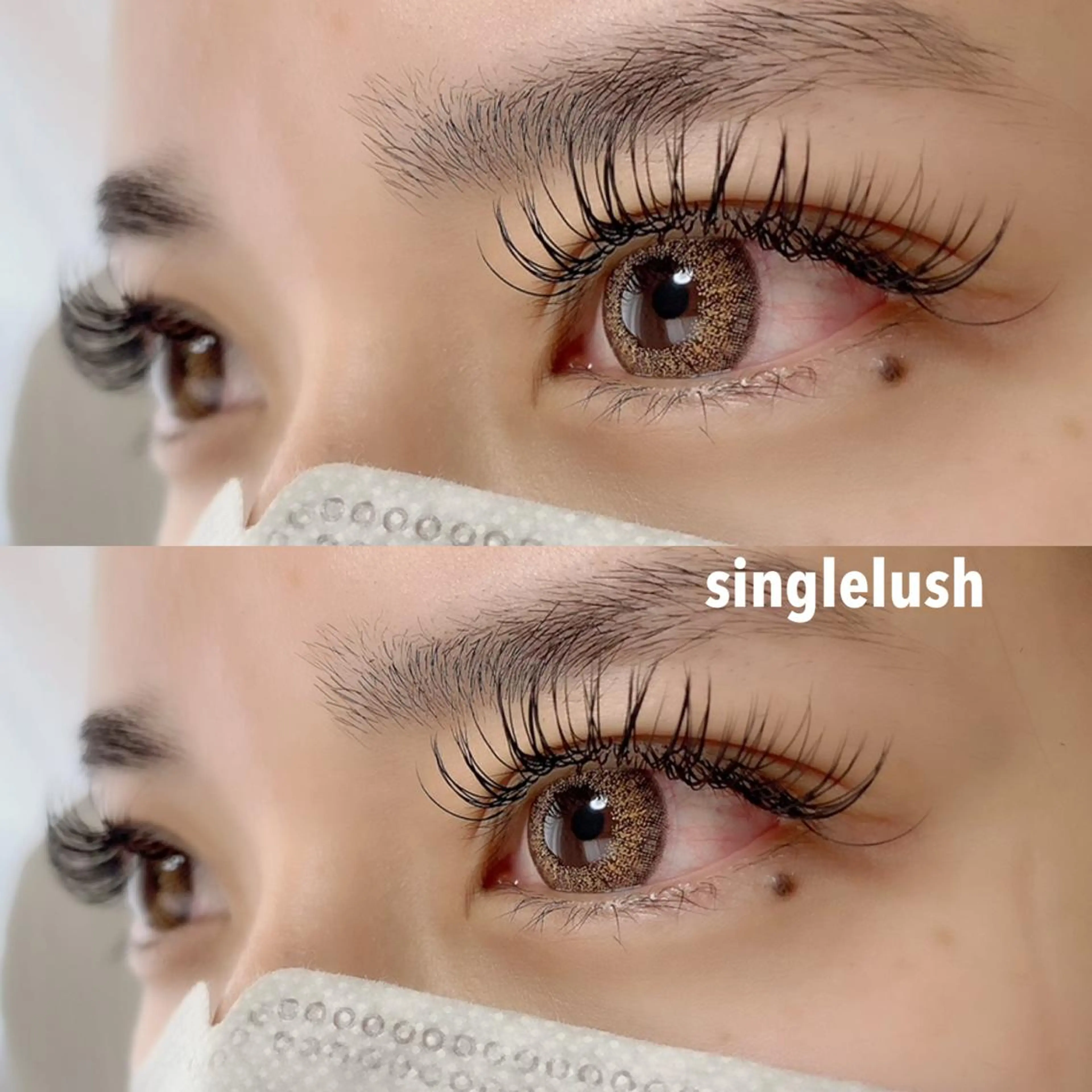 ♡シングルラッシュ♡ ​〜​160本の写真