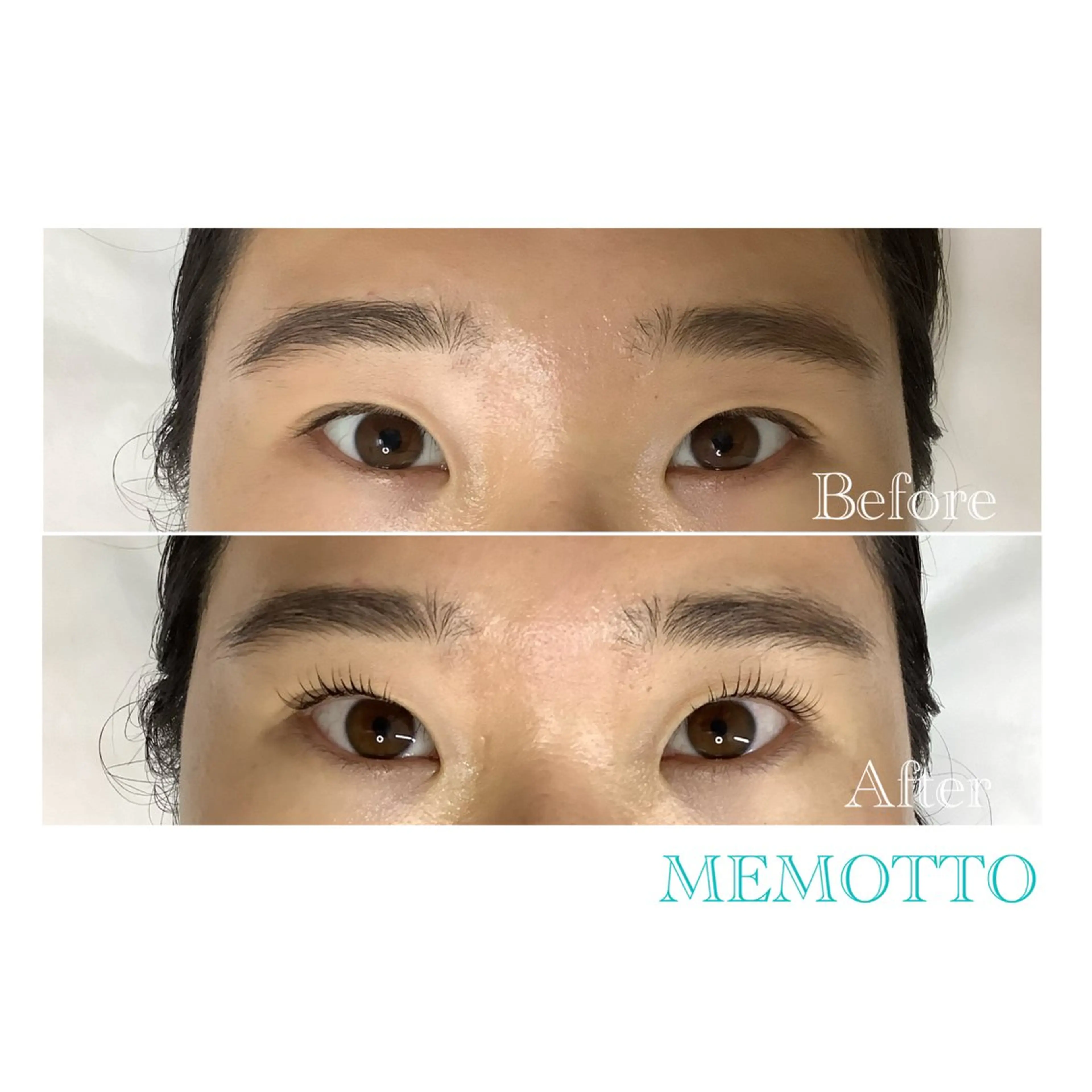 マツエク・マツパ 一重×まつ毛パーマ マツパ MEMOTTO CHIHIROのマツエク・マツパデザイン