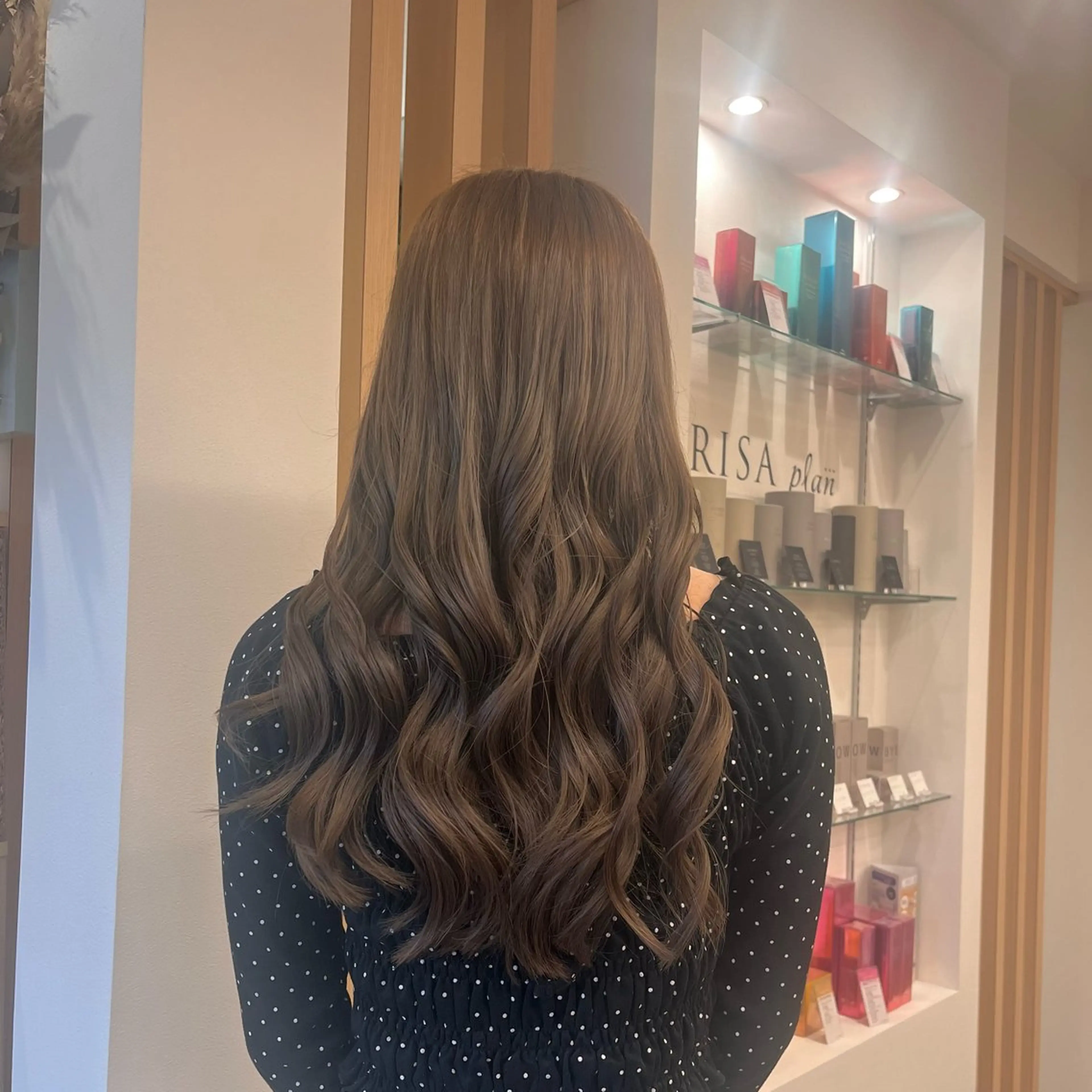 ロング カラー 透明感カラー オリーブカラー ヘアカラー トリートメント haruna🌼 暖色♡透明感カラー♡のヘアスタイル