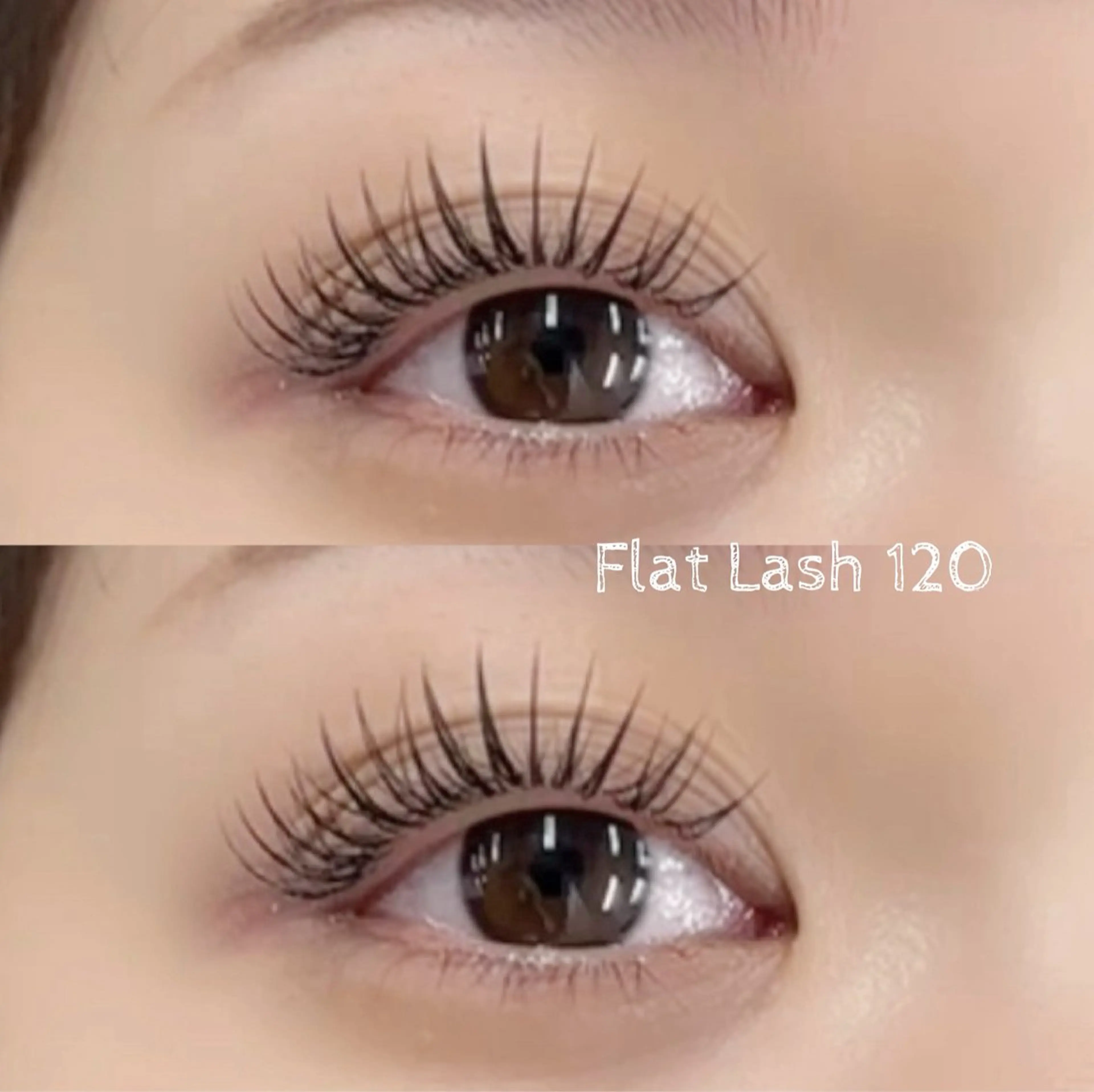 マツエク・マツパ フラットラッシュ eyelash salon Nature所属・eyelash sa lon Natureのマツエク・マツパデザイン