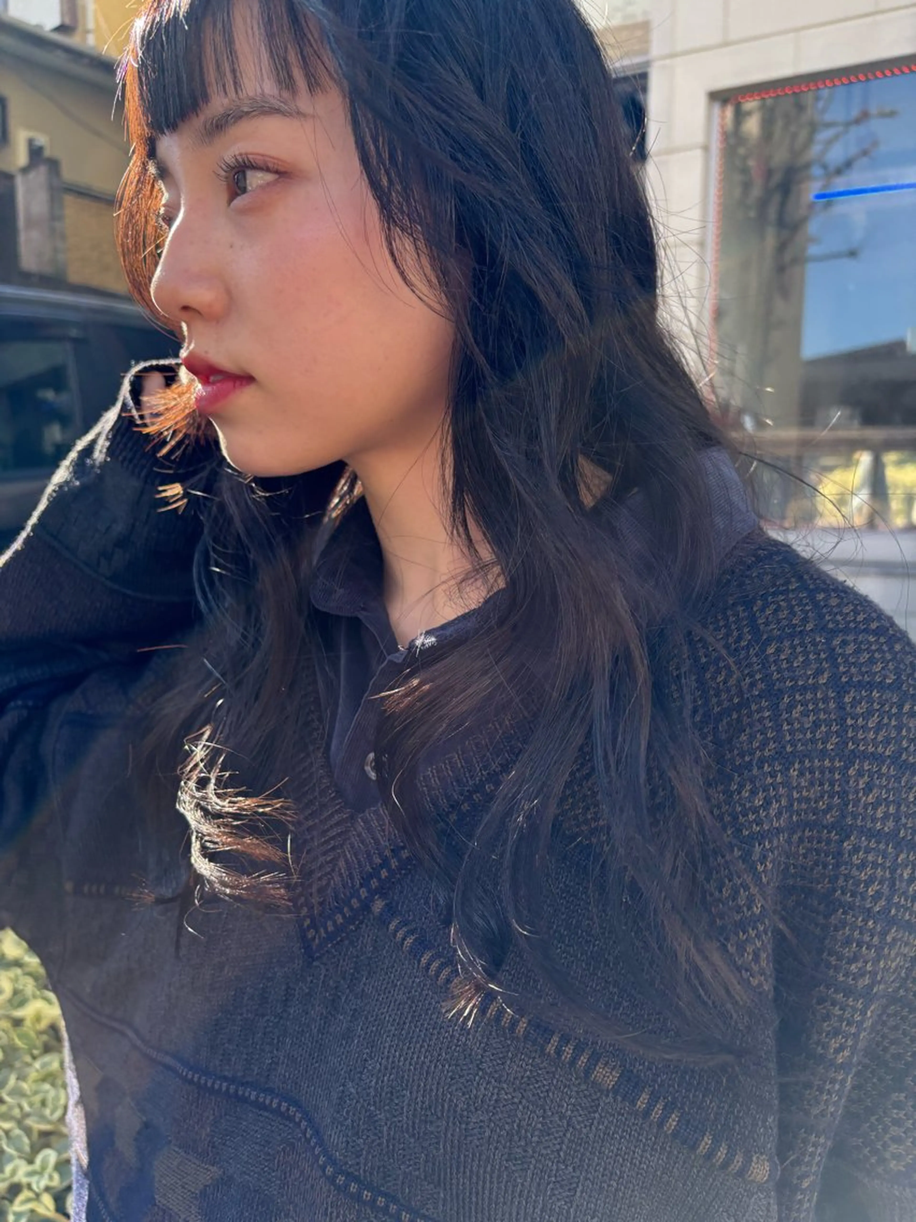 ロング パーマ ボブ ウルフカット スパイラルパーマ 【お洒落パーマ】 Elme　肥塚康汰郎のヘアスタイル