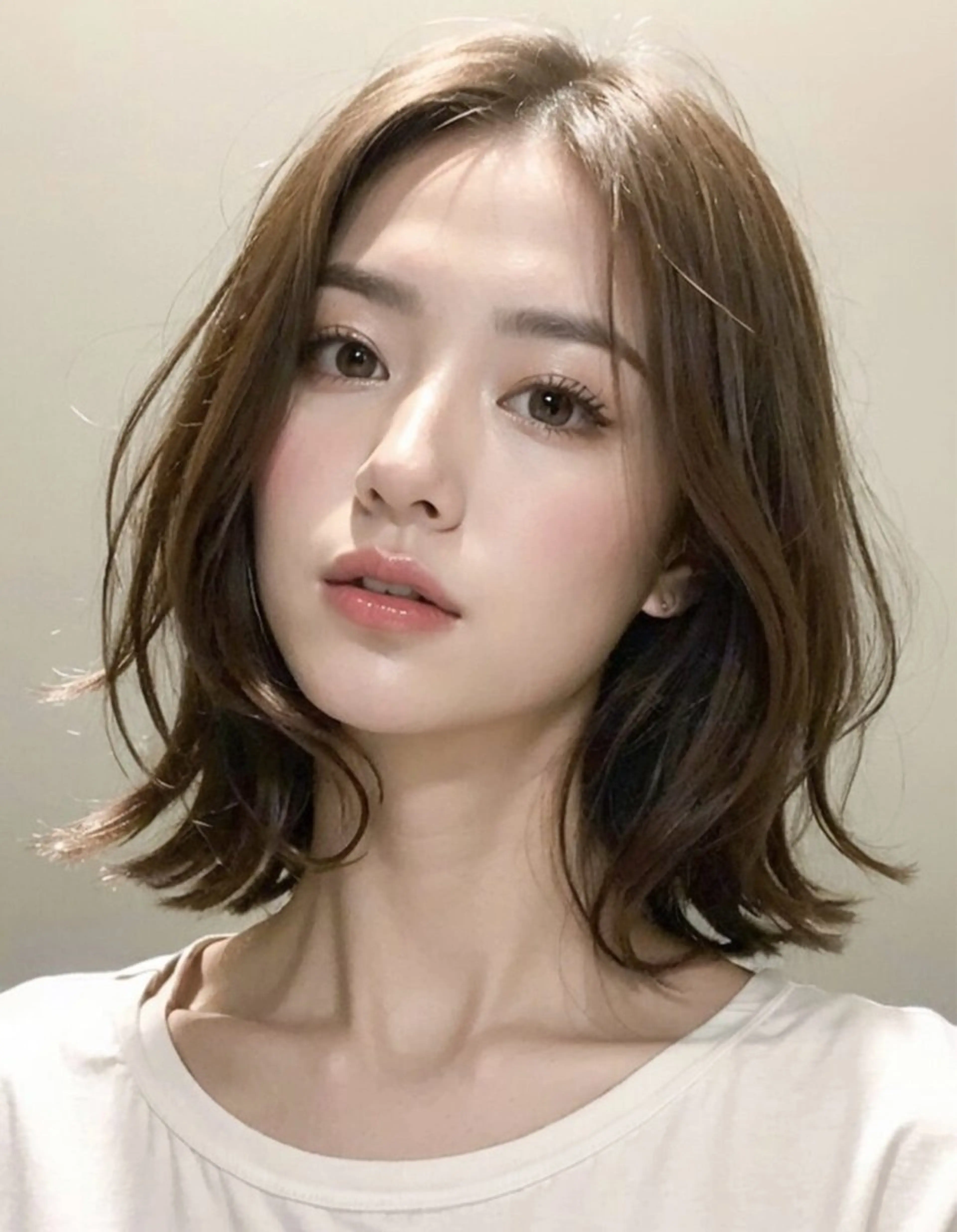 ミディアム カラー リシャール聖蹟桜ヶ丘所属・SHUMA1月 限定メニュー有りのヘアスタイル