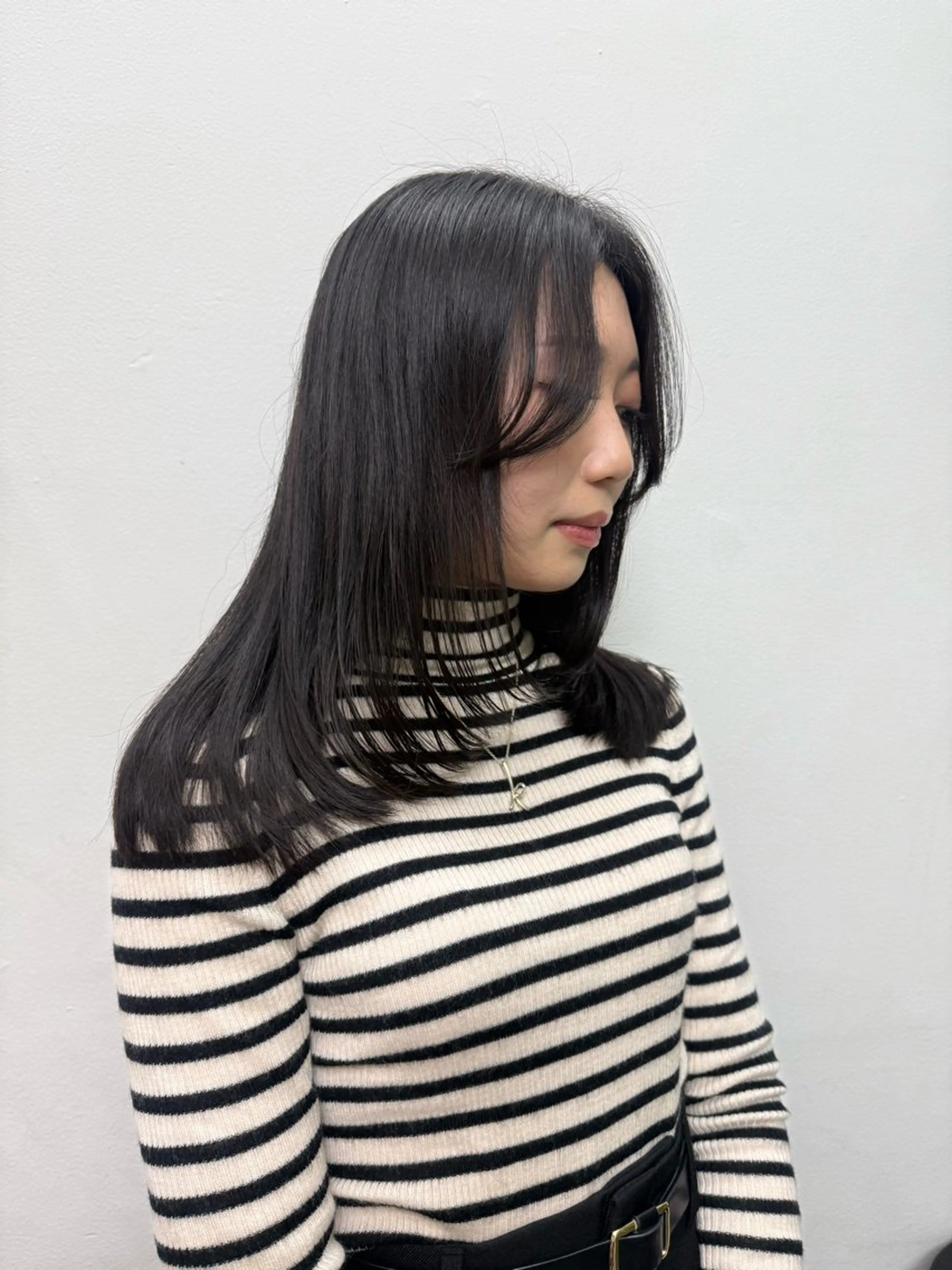 ミディアム レイヤーカット/ 凜音(リノン)🎀のヘアスタイル