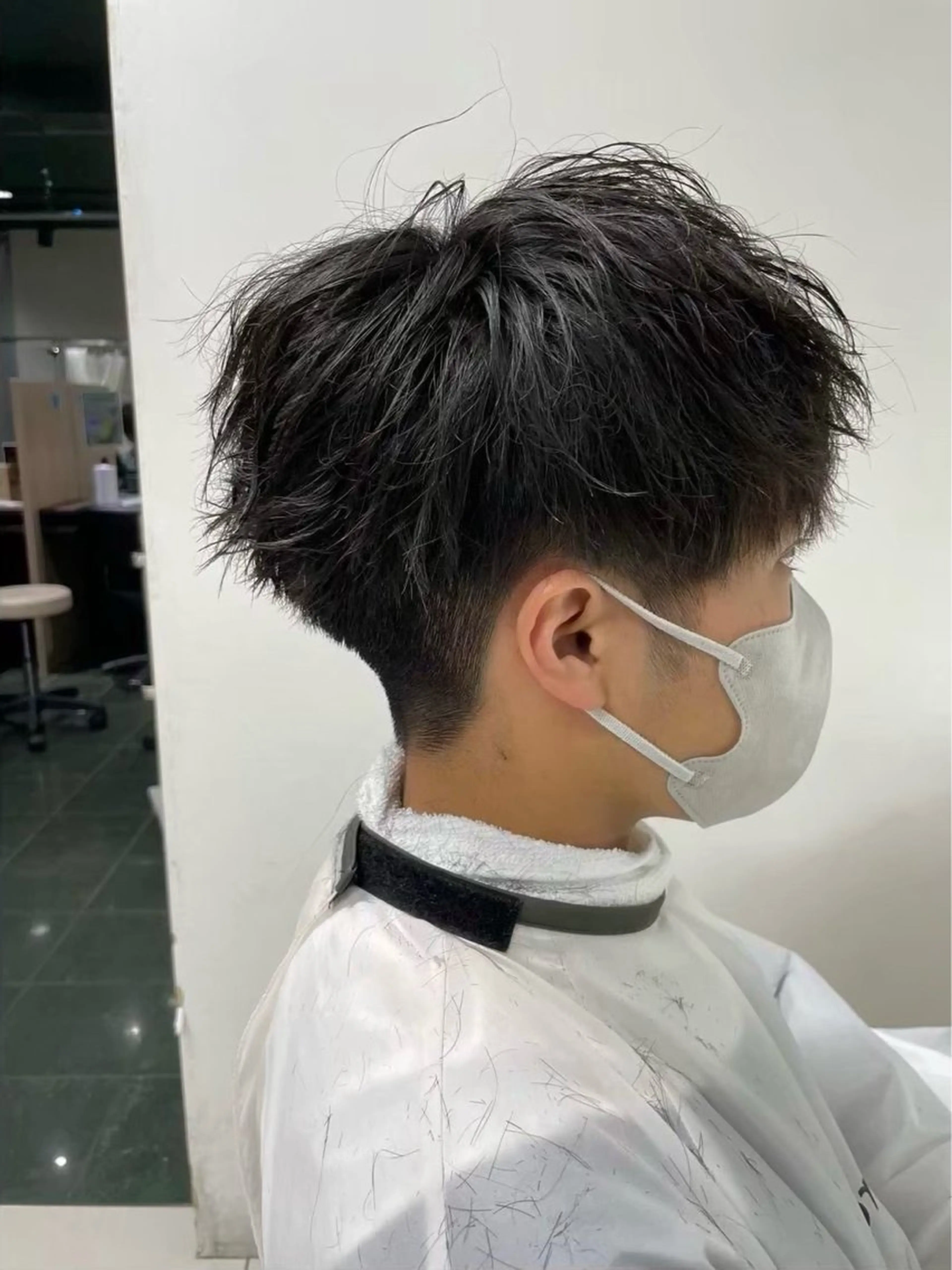 ショート メンズ パーマ特化美容師 🔥Yoshiyaのヘアスタイル