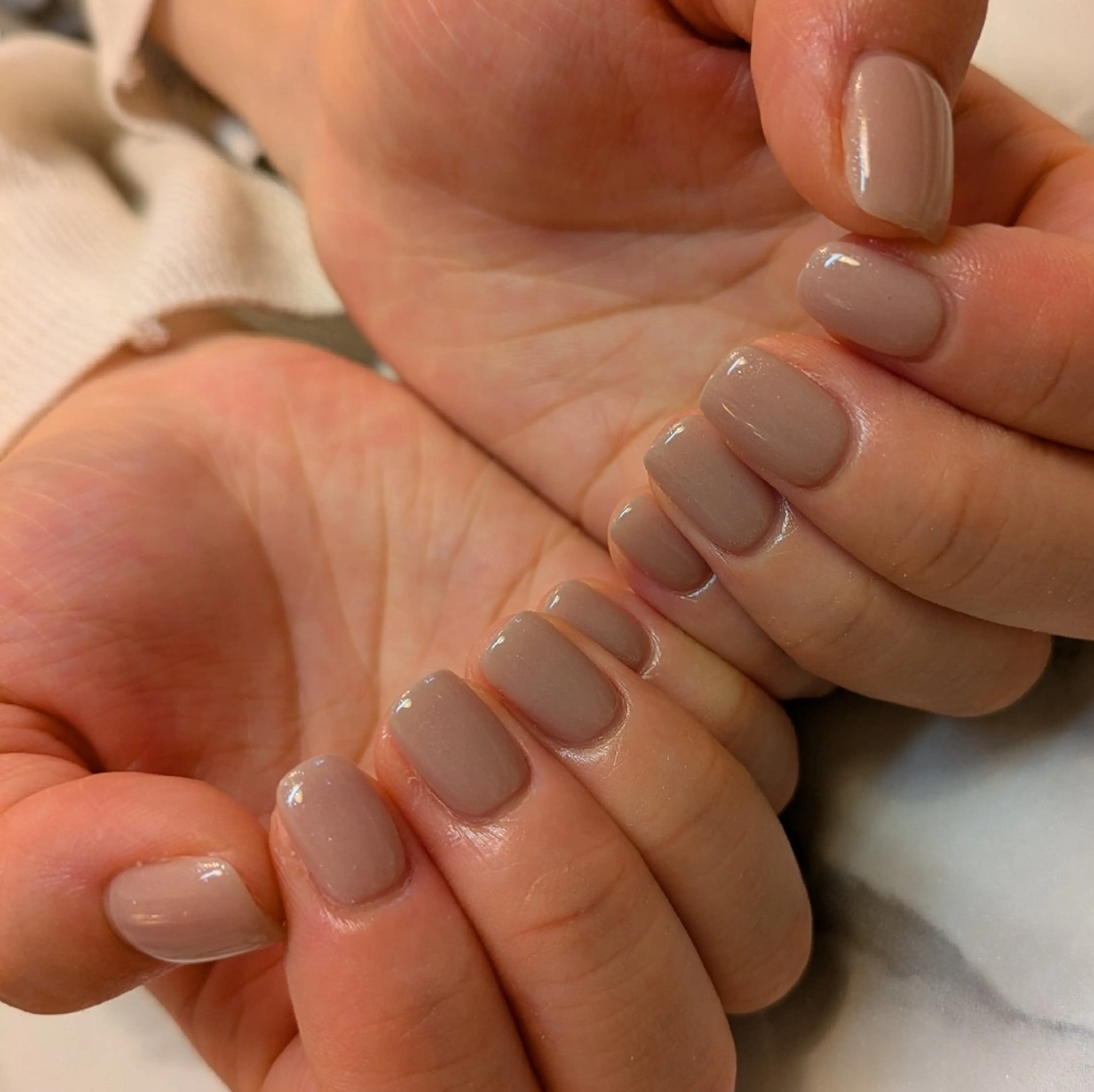 ネイル ワンカラーネイル ジェヌインネイル 河内のネイルデザイン