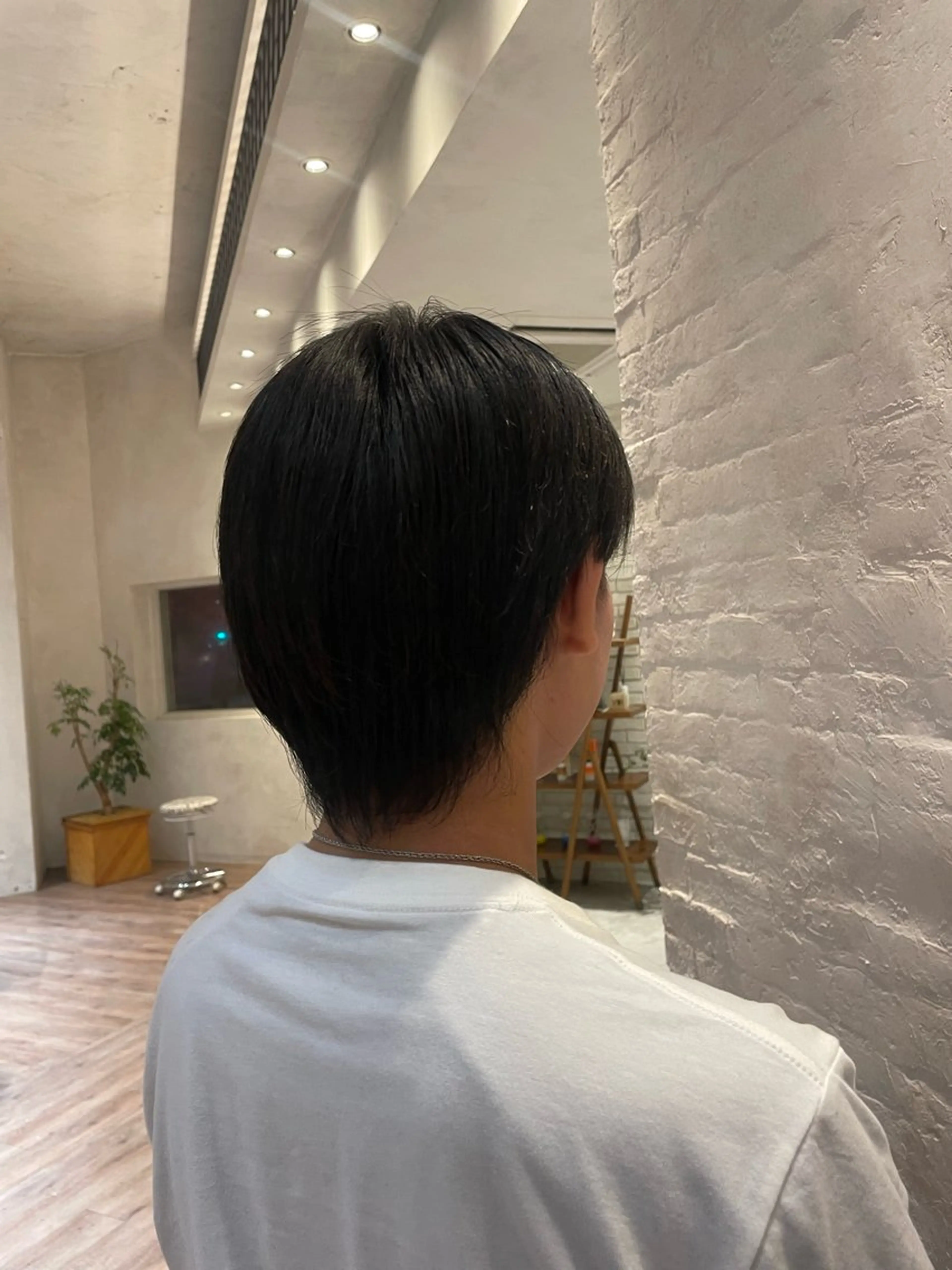 メンズ シモカワ マシロのヘアスタイル